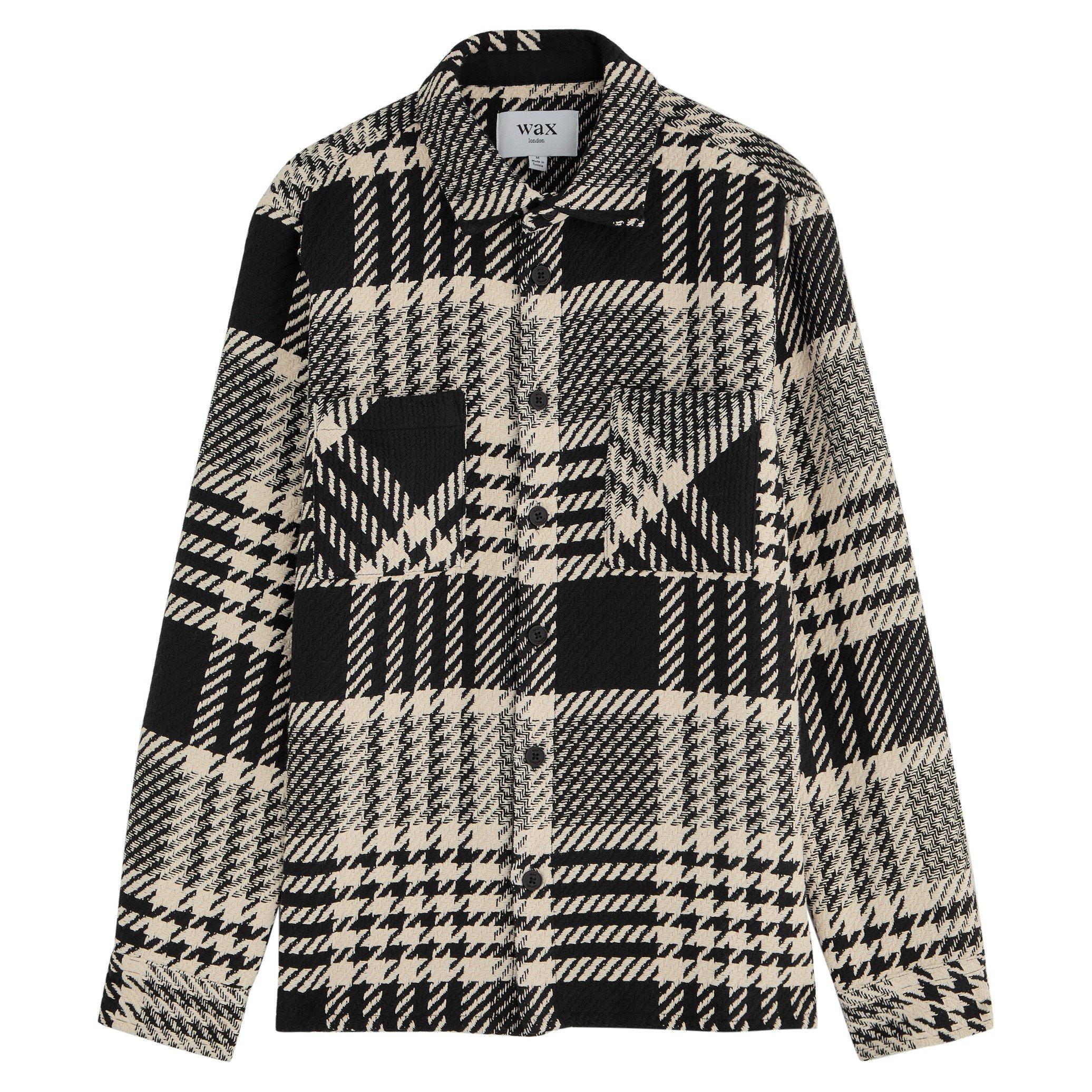 BLACK AND OTHER - Wax London - Men's Whiting Cotton Oversized-Fit Overshirt