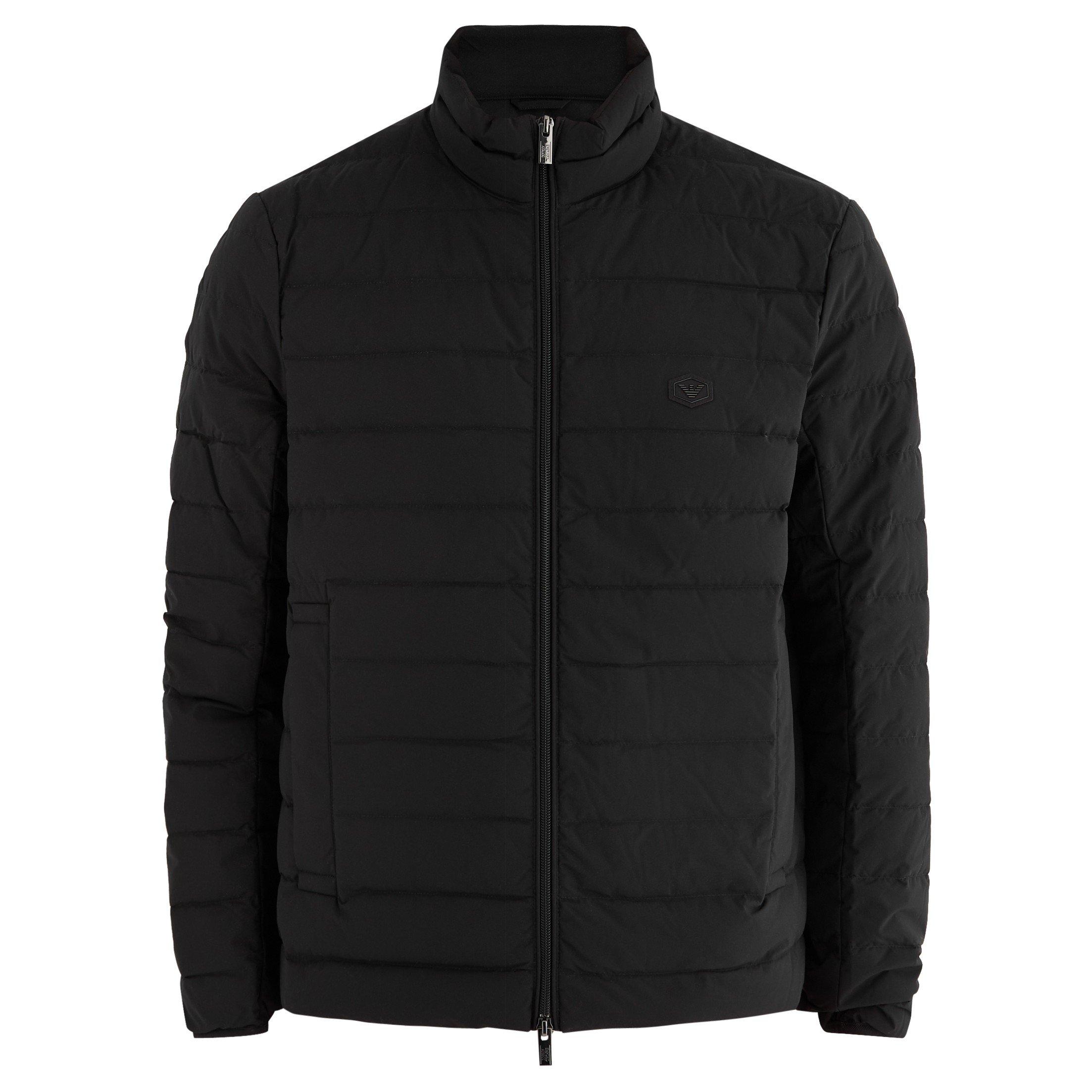 BLACK - Emporio Armani - ARM QULTD LIGHT JKT