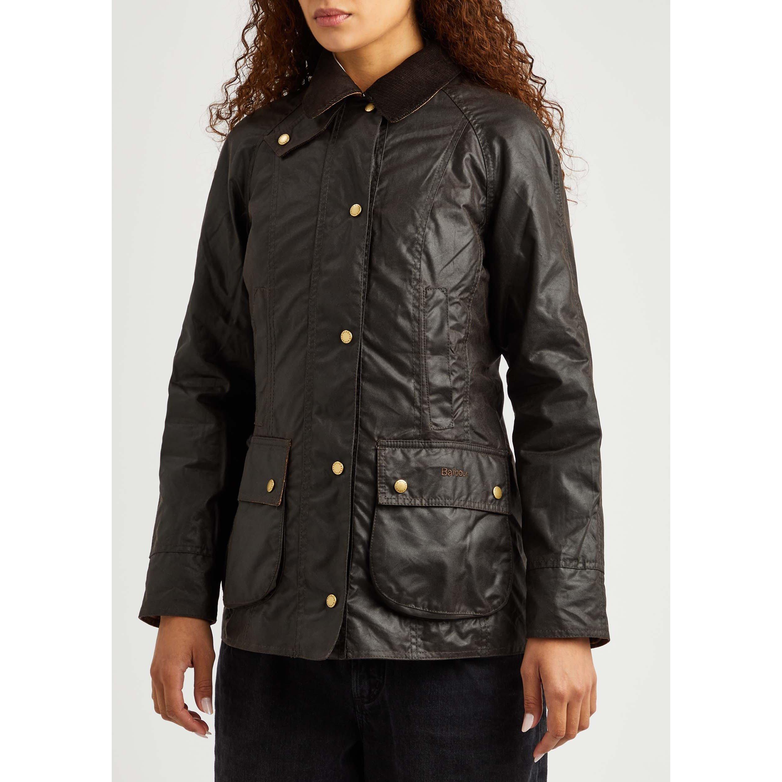 BROWN - Barbour - Women's Beadnell Slim Fit Wax Jacket - 2