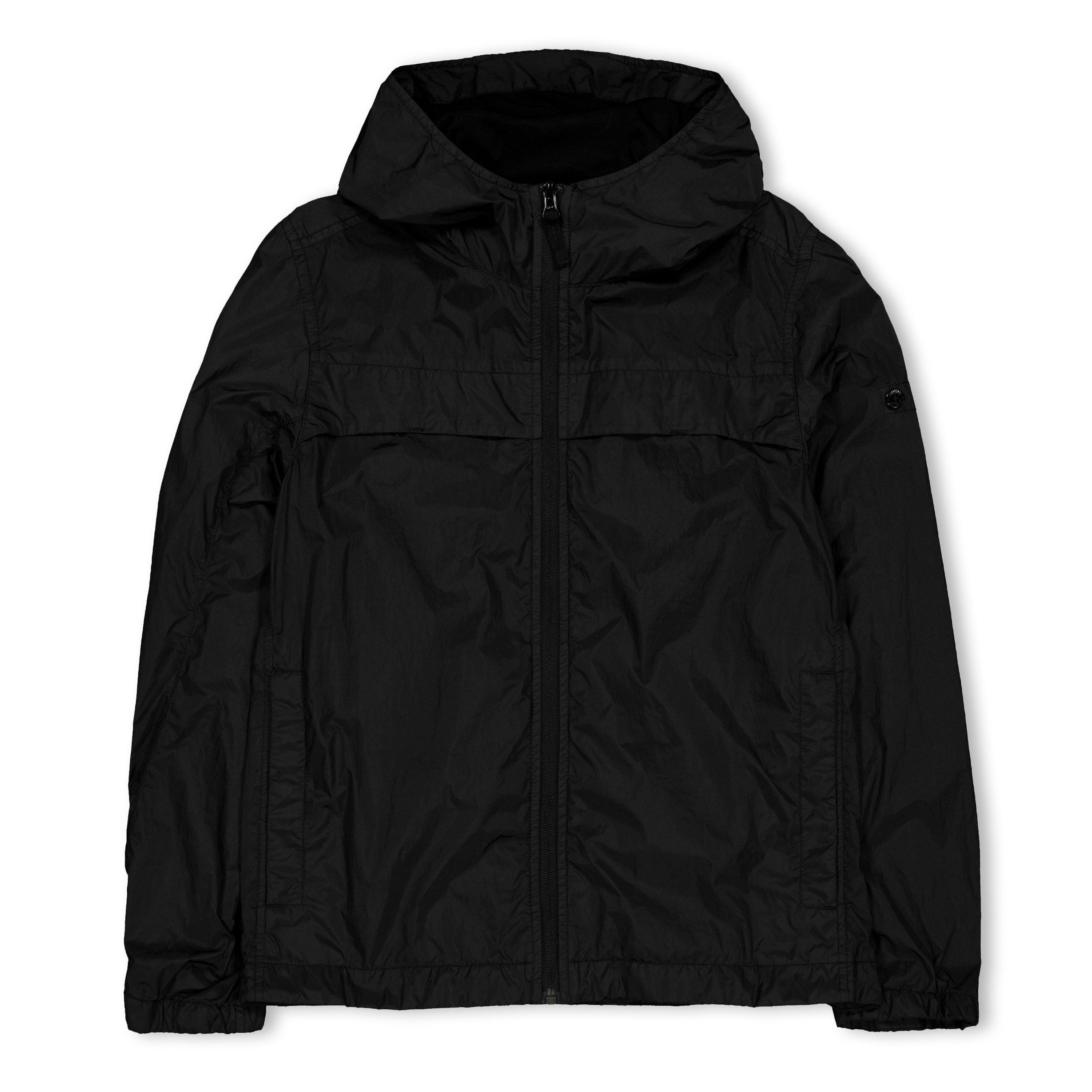 BLACK - Stone Island - SI B DOWN JACKET WITH HOO - 1