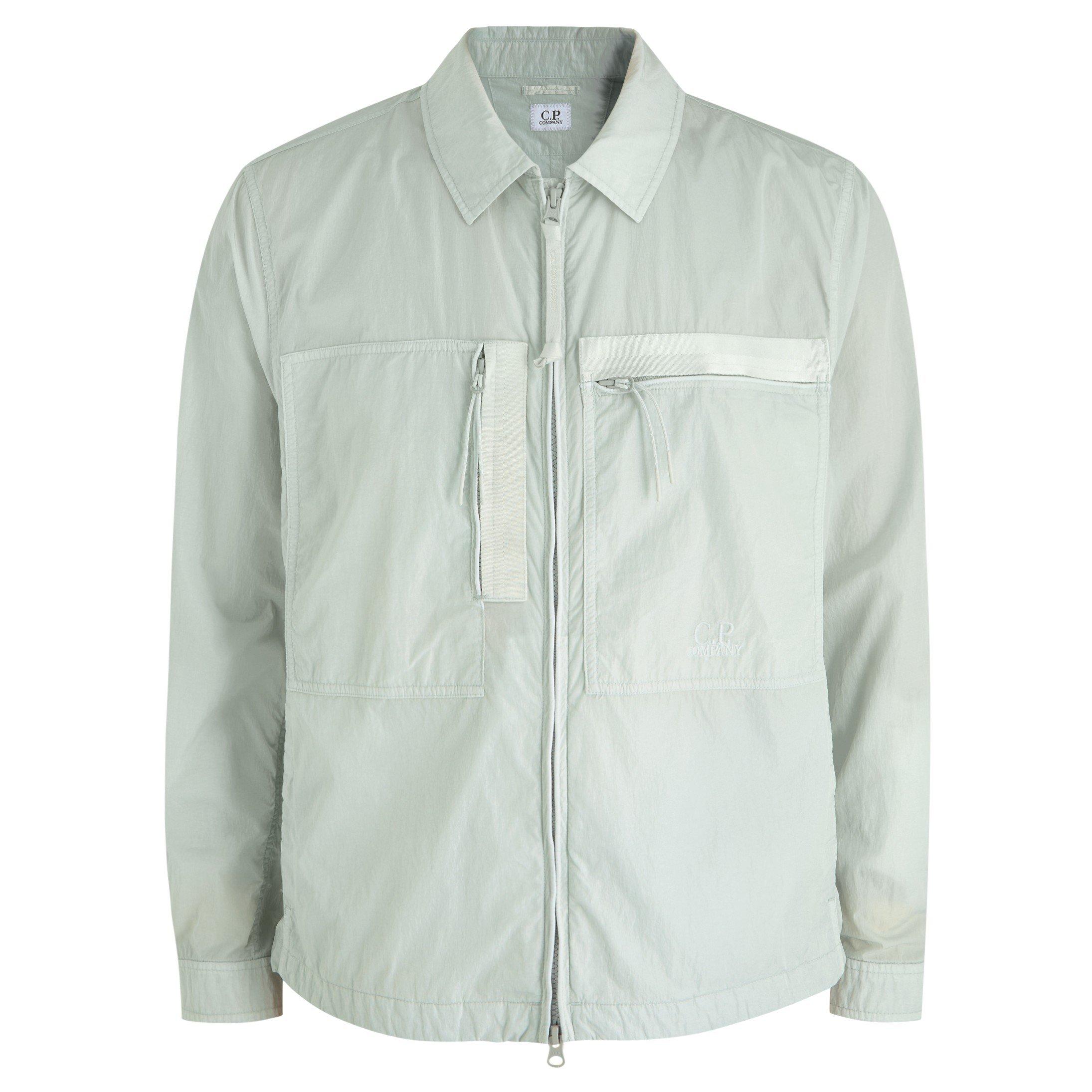 BLUE - CP Company - CHROME-R LOGO OVERSHIRT