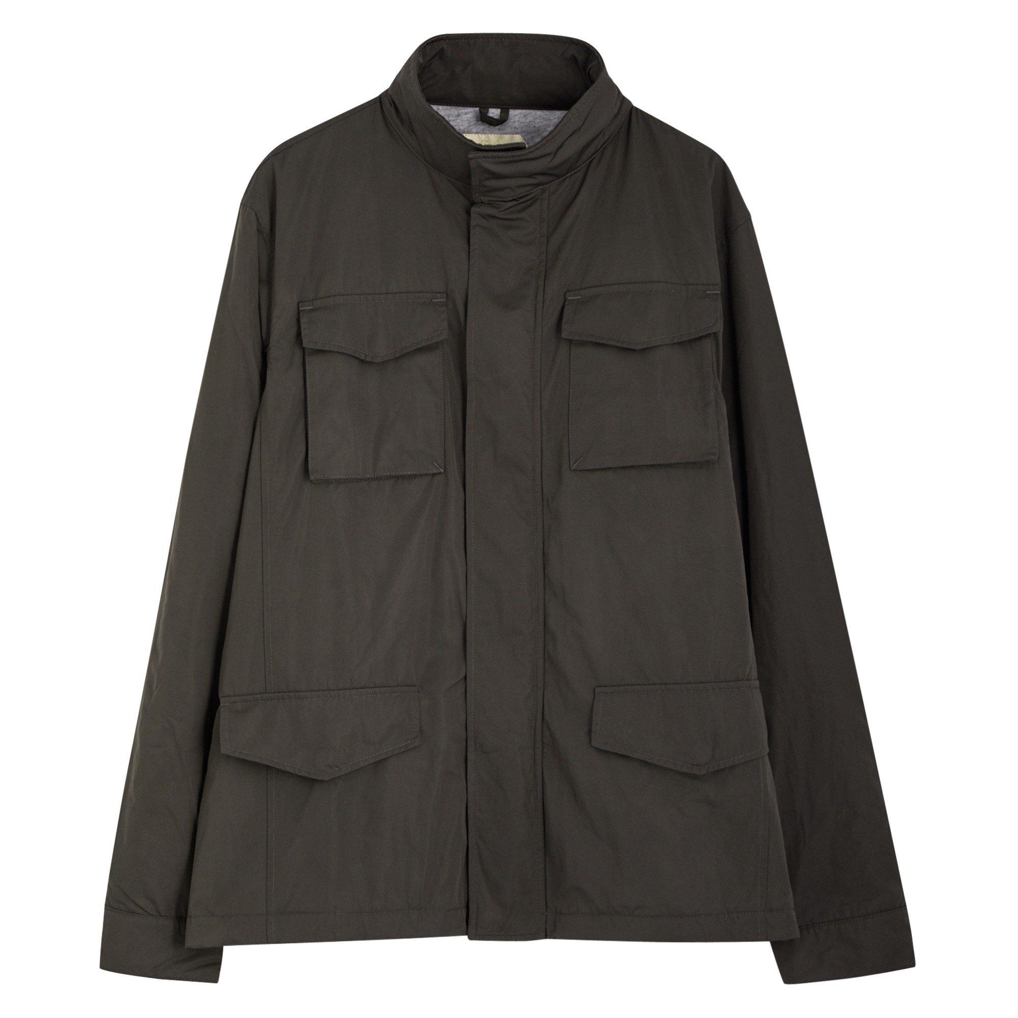 ANTHRACITE - Aurelien - Men's Tech Cotton Cashmere Field Jacket