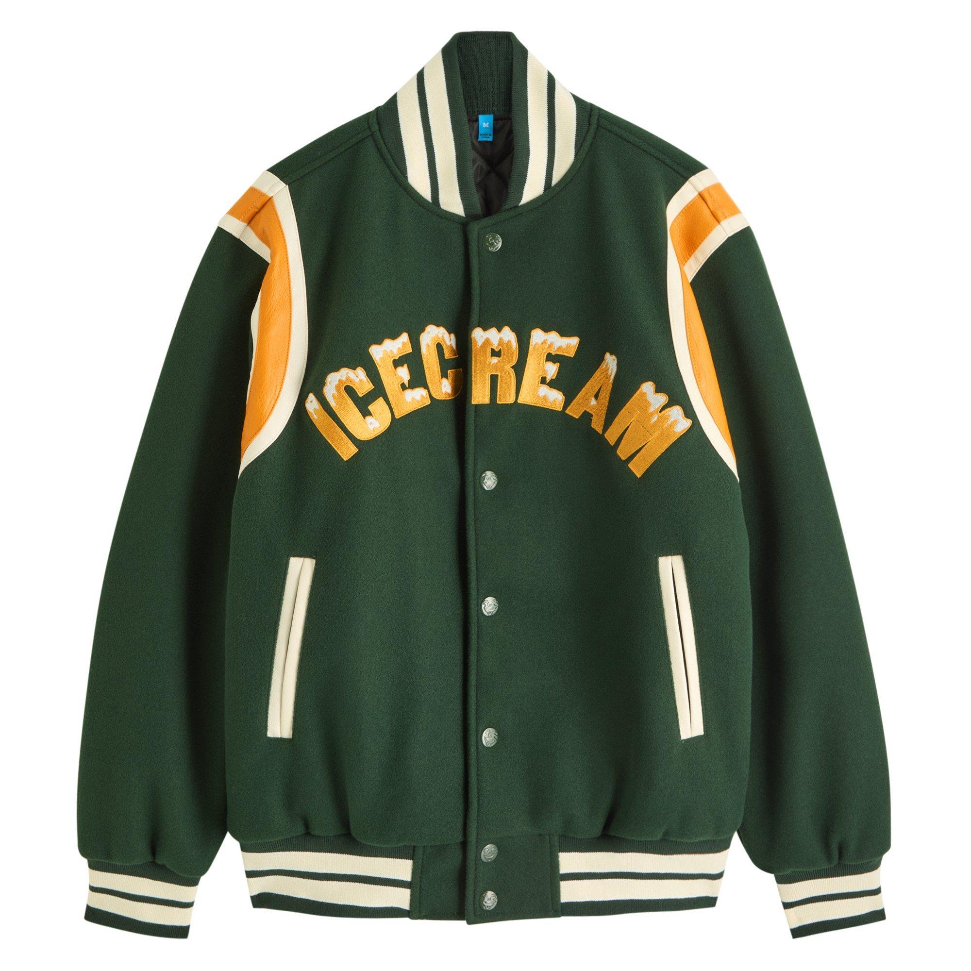 ICECREAM Men's Drippy Varsity Jacket