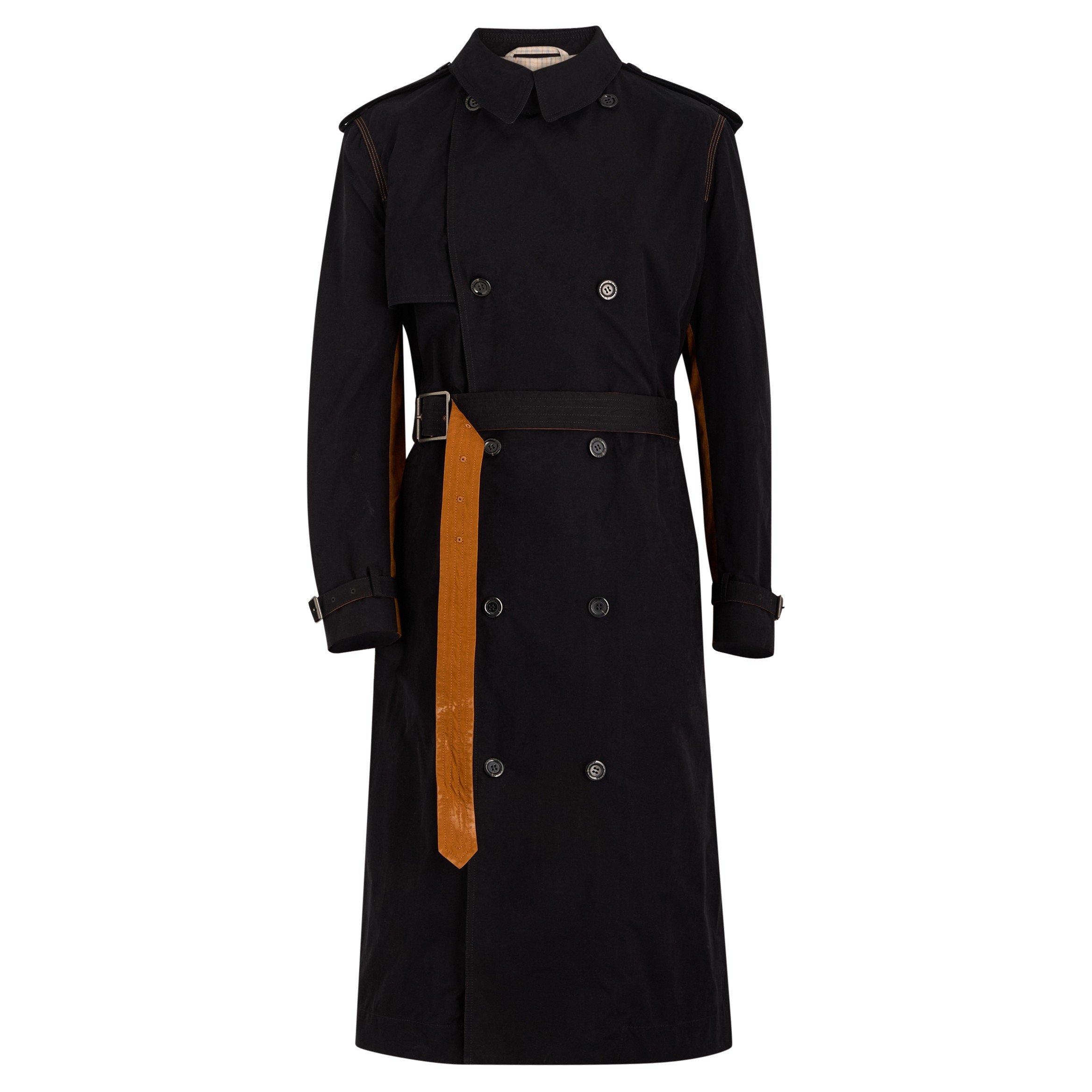 BLACK - SS Daley - SS D OWEN TRENCH COAT
