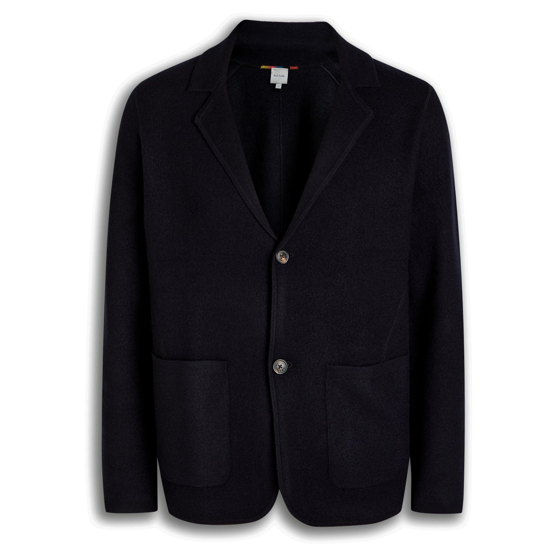 NAVY - Paul Smith - PS KNITTED BLAZER