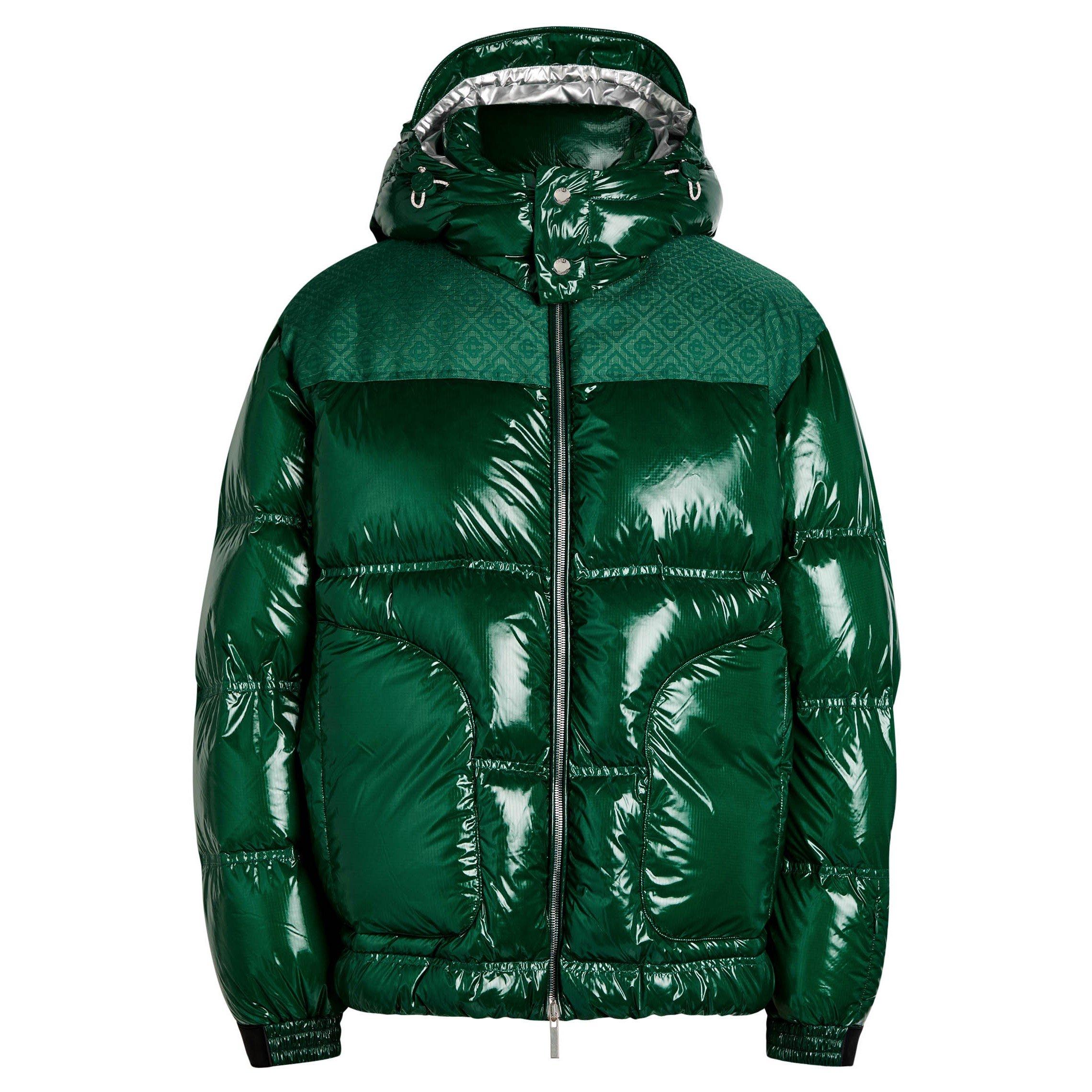 GREEN - Casablanca - Men's Down Short Puffer Jacket