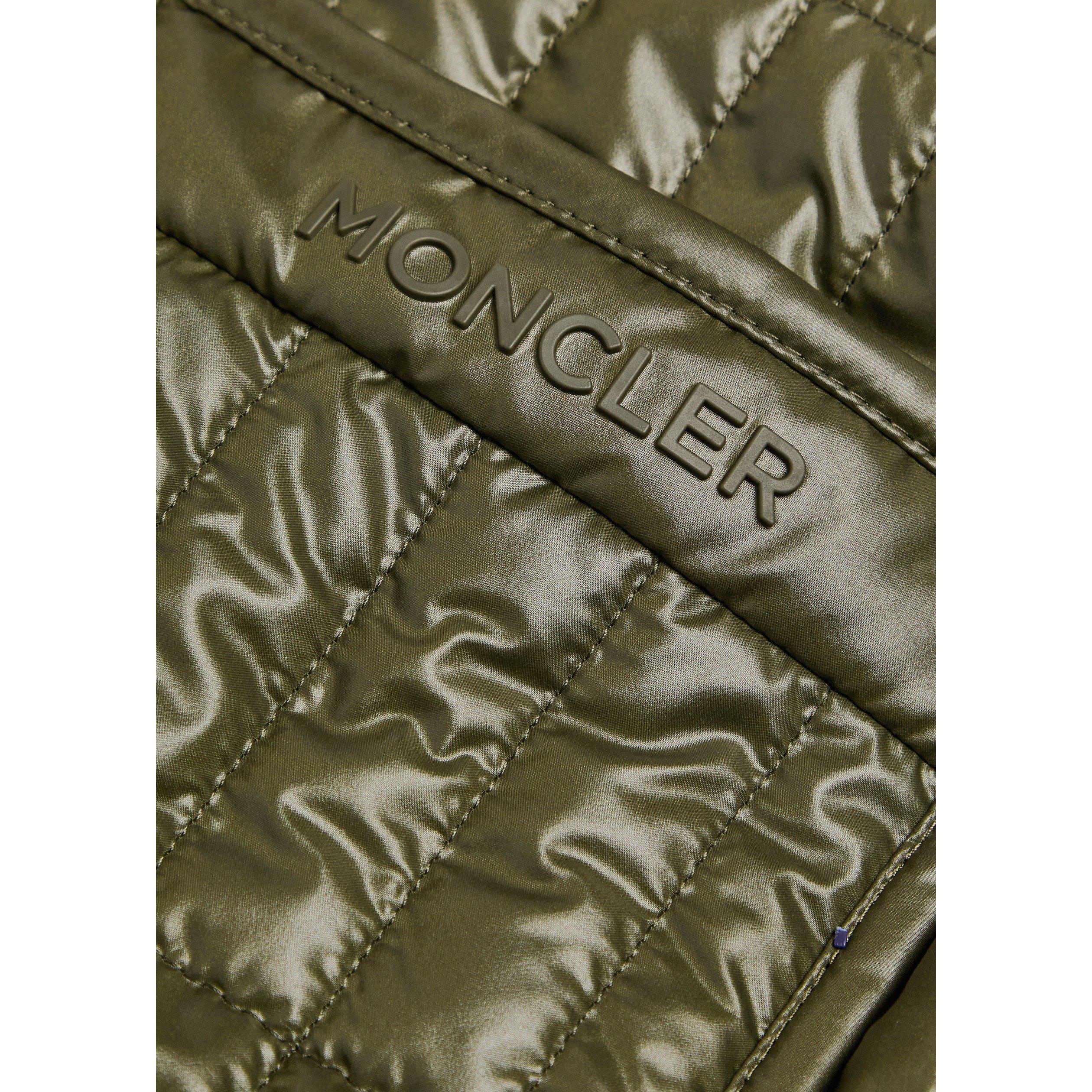 DARK GREEN - Moncler - Men's Madiere Quilted Jacket - 4
