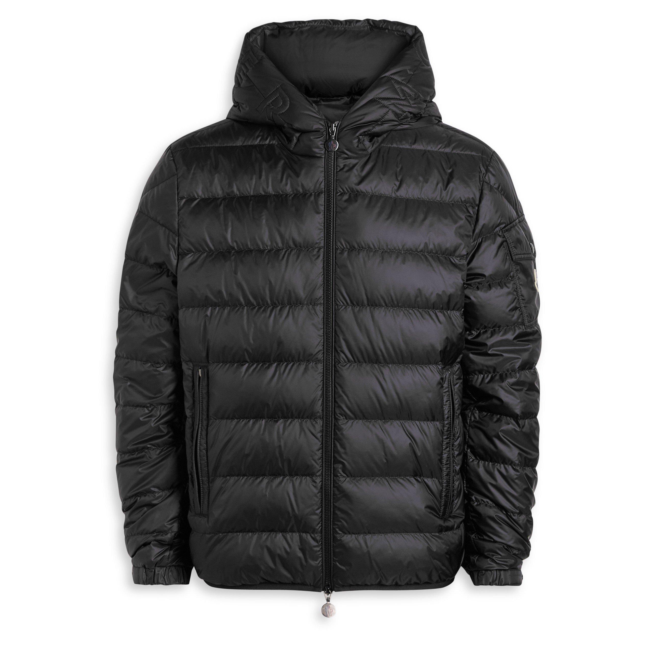 BLACK - Moncler - MON NAJAN LOGO HOOD JKT