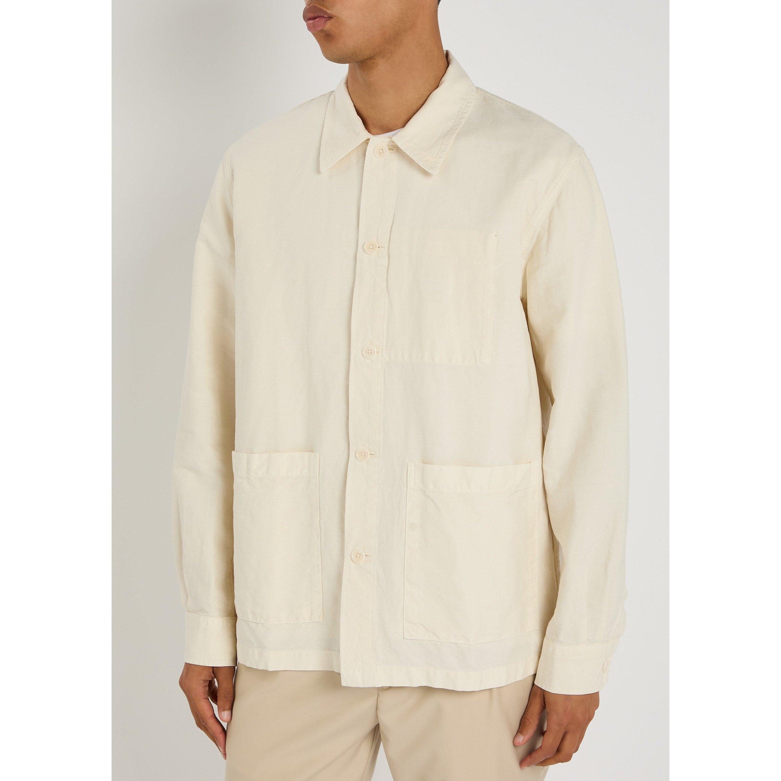 STONE - Norse Projects - NP JULIAN COTTON LINEN O.SHIRT - 2