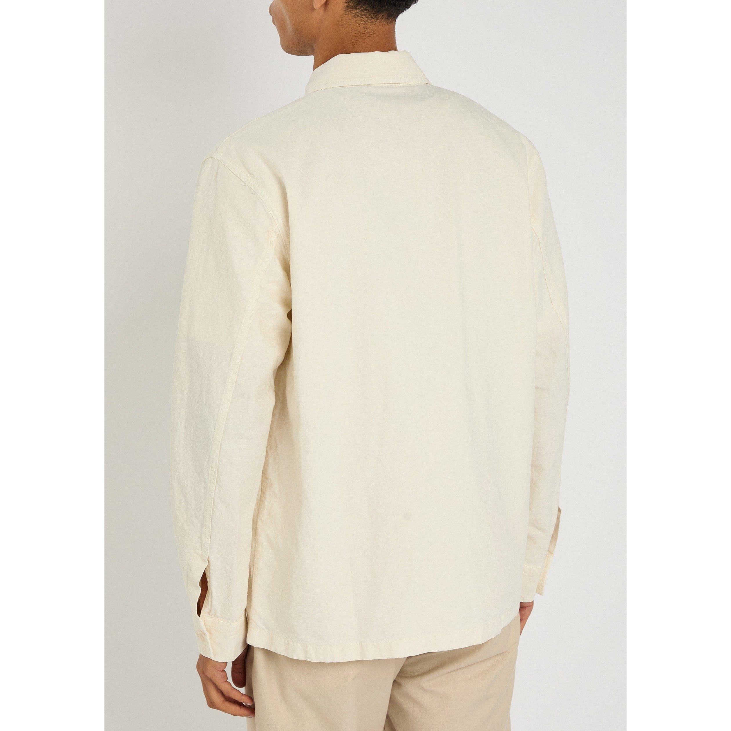 STONE - Norse Projects - NP JULIAN COTTON LINEN O.SHIRT - 3
