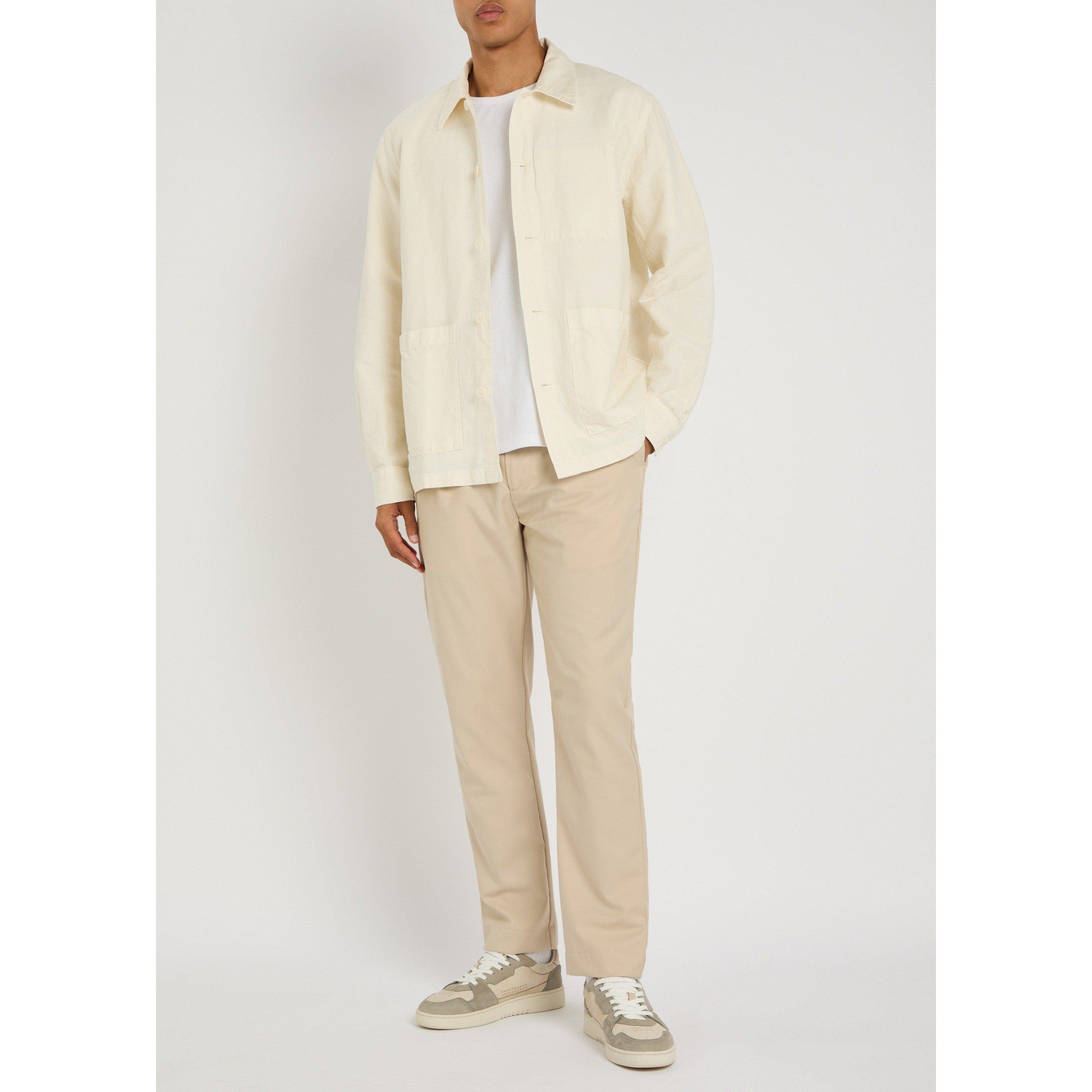 STONE - Norse Projects - NP JULIAN COTTON LINEN O.SHIRT - 5