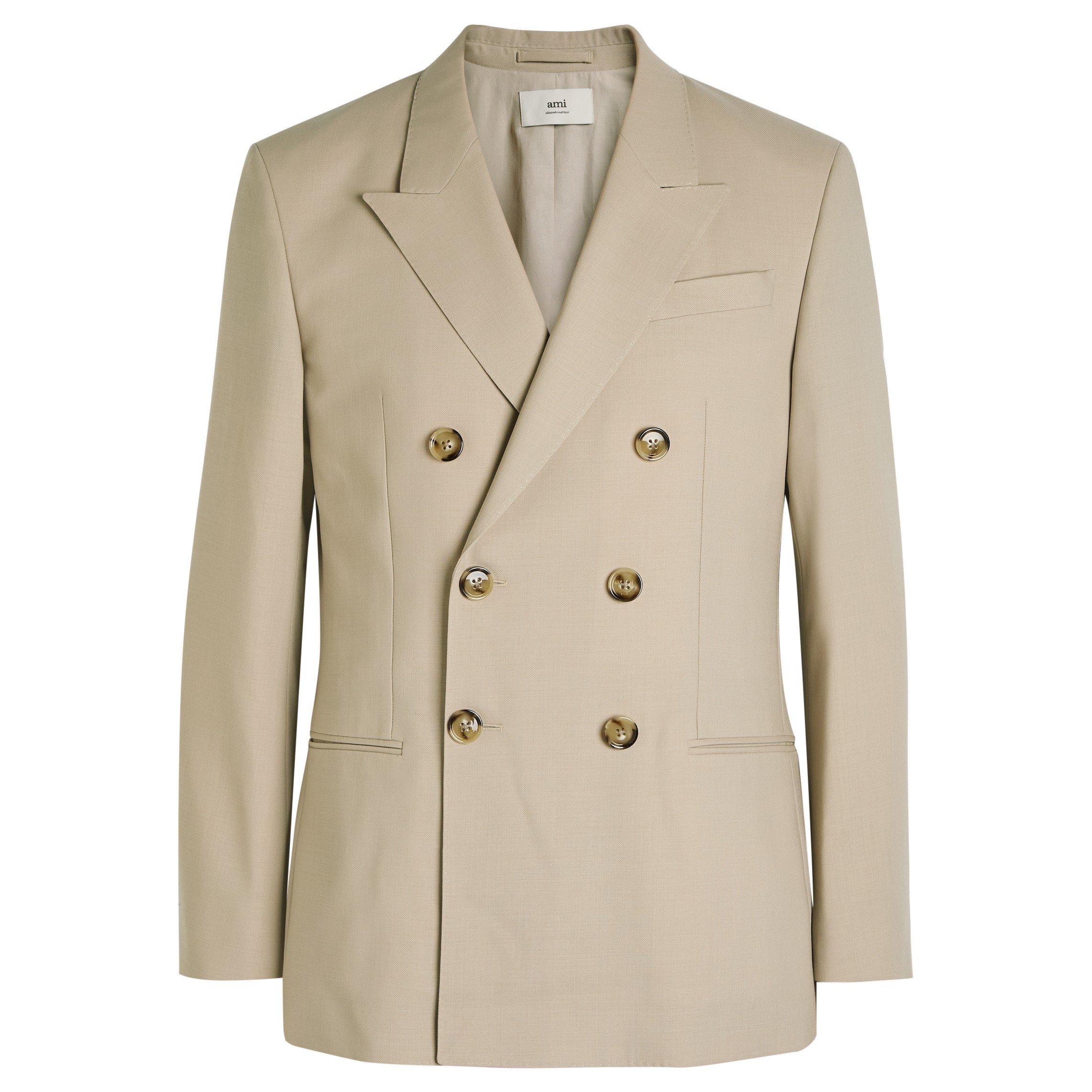OFF WHITE - AMI Paris - AMI DOUBLE BREASTED JACKET