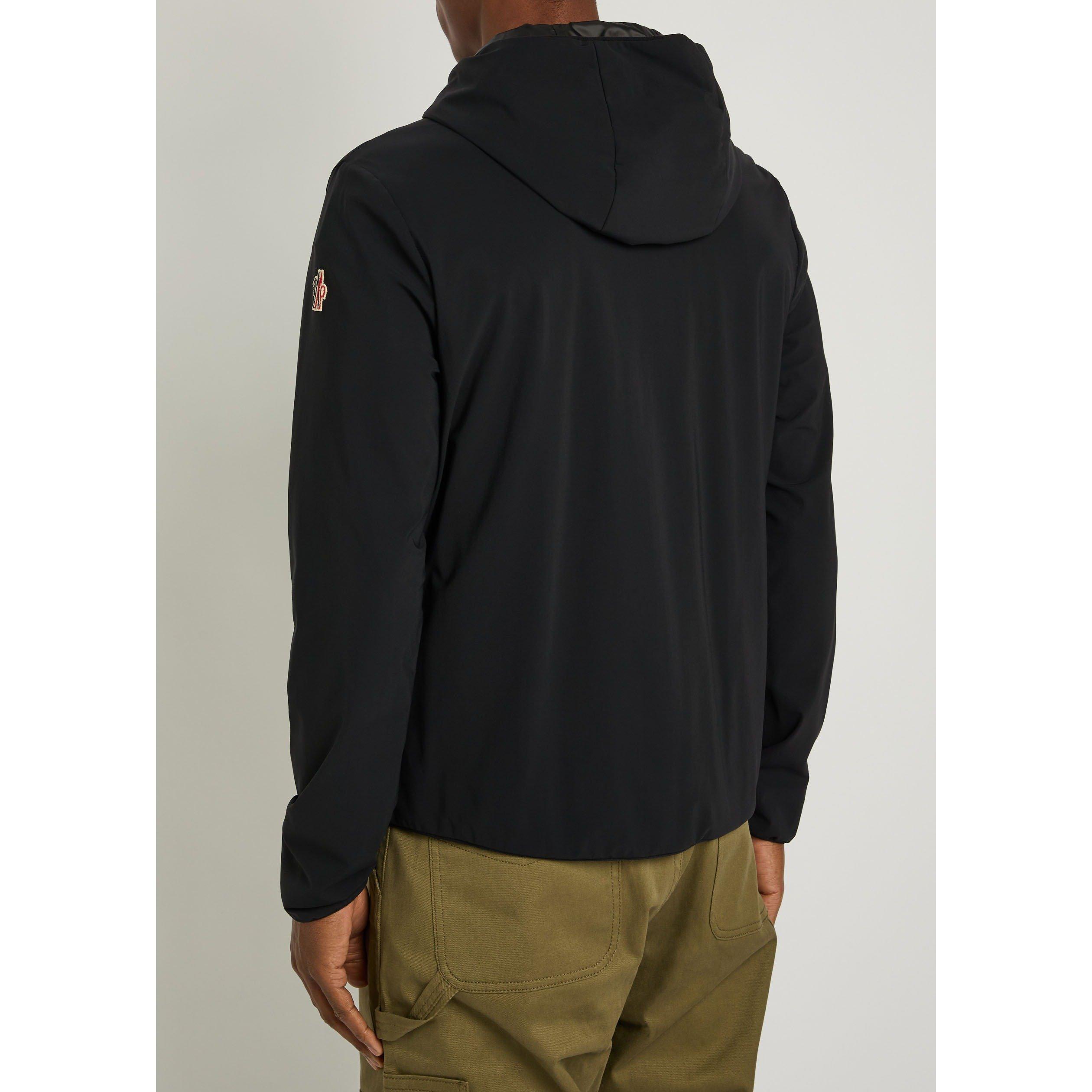 BLACK - Moncler Grenoble - MG QUILT FRONT HOOD MID LAYER - 3