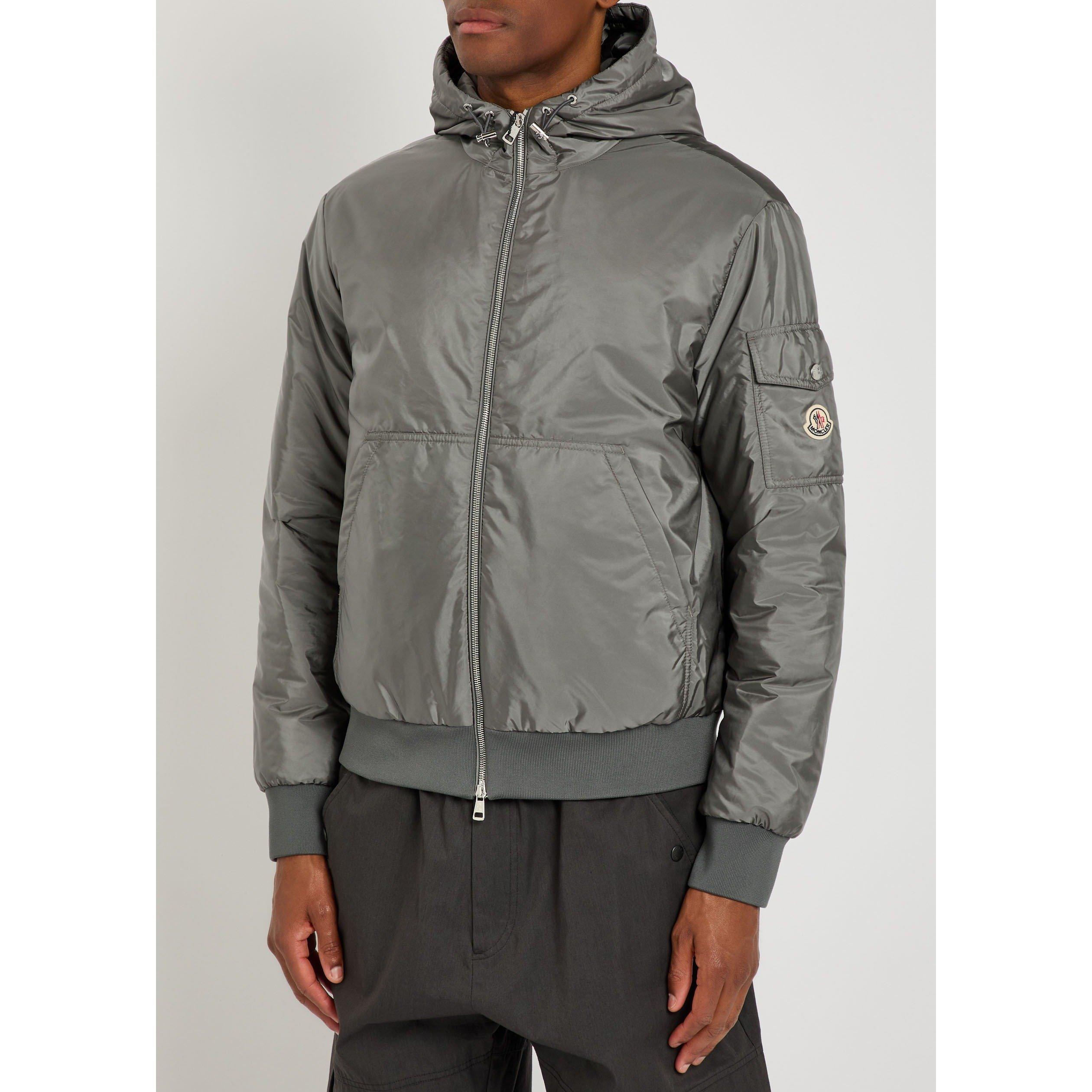 GREY - Moncler - MON POILIOT CP NYL HOOD JKT - 2