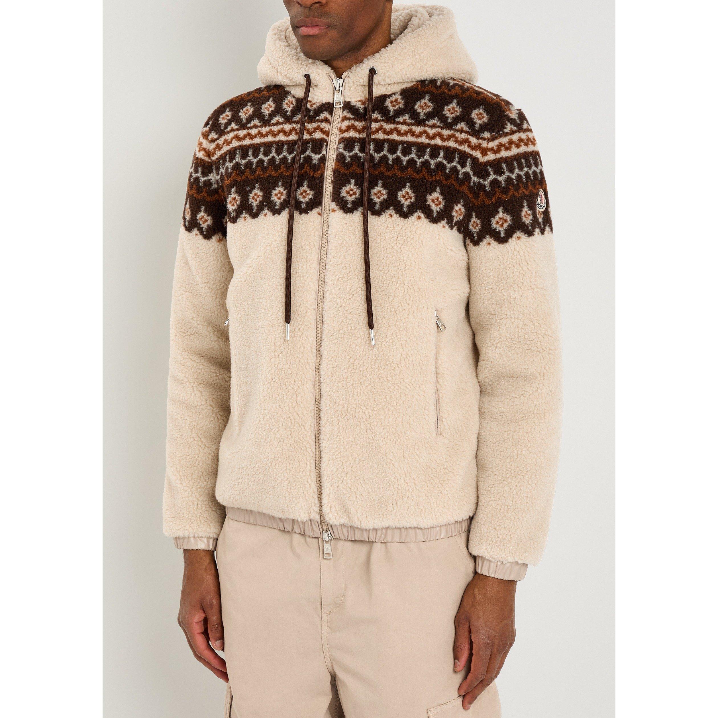 ECRU - Moncler - MON CP TEDDY FLEECE JKT - 2