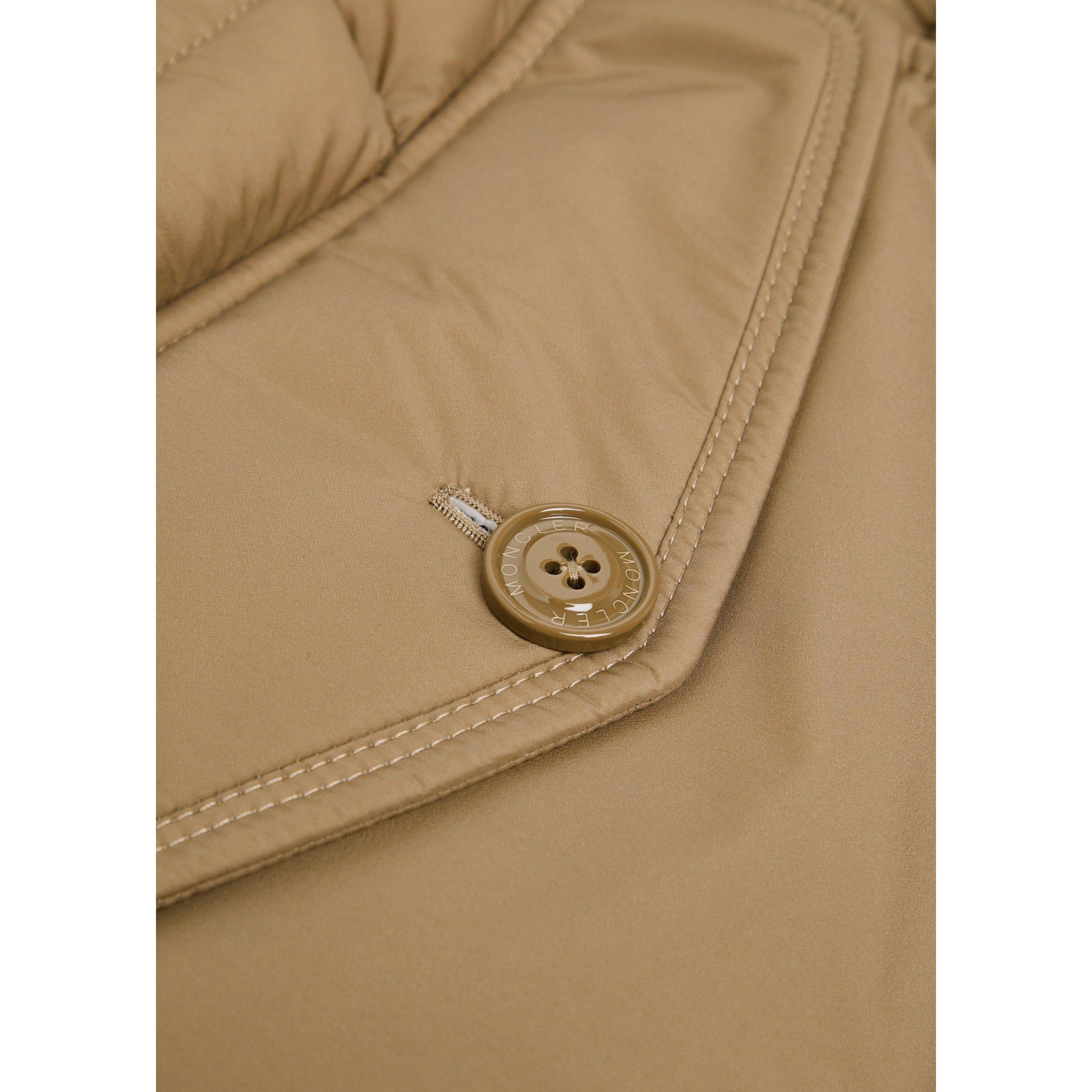 BEIGE - Moncler - Men's Clunye Faux Fur Down Jacket - 4