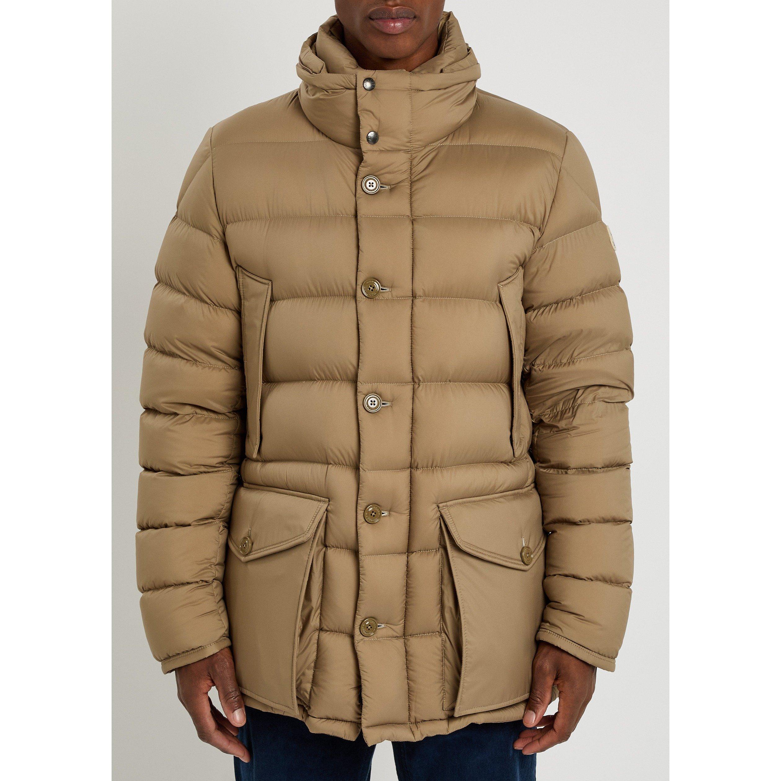 BEIGE - Moncler - Men's Clunye Faux Fur Down Jacket - 5