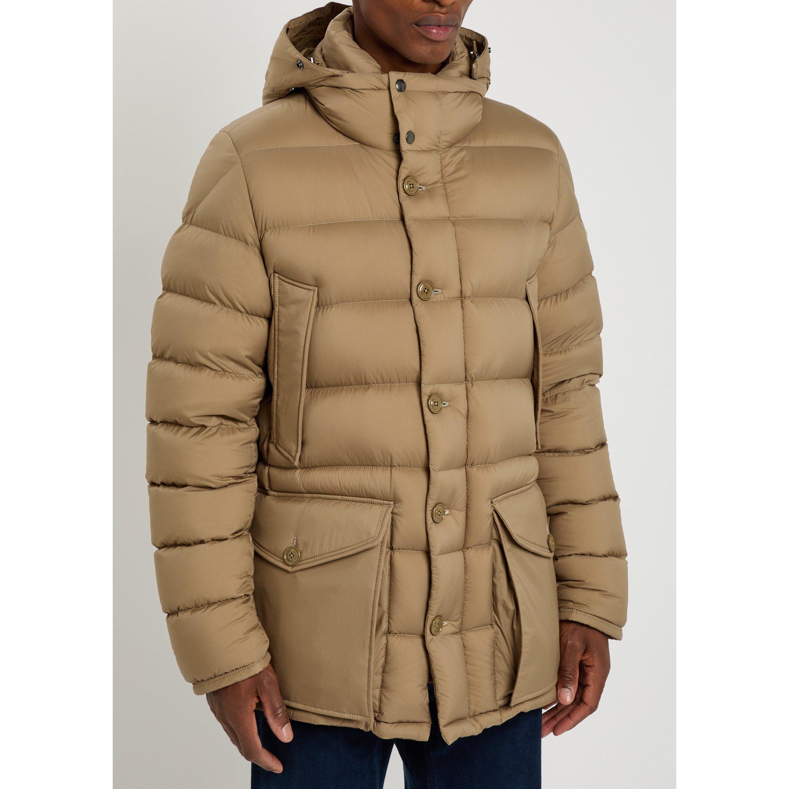 BEIGE - Moncler - Men's Clunye Faux Fur Down Jacket - 6