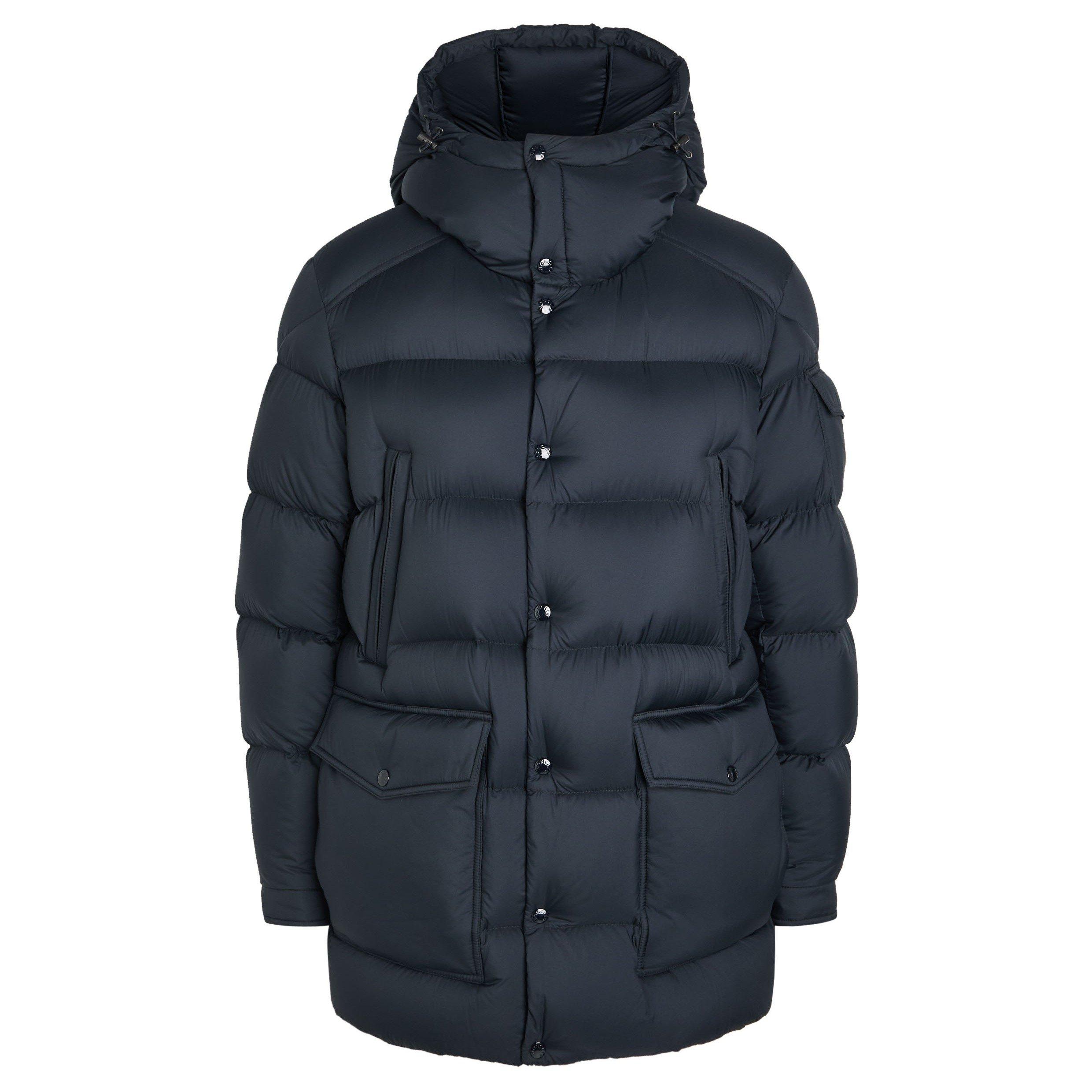NAVY - Moncler - MON BRETAGNE SHORT PARKA - 1
