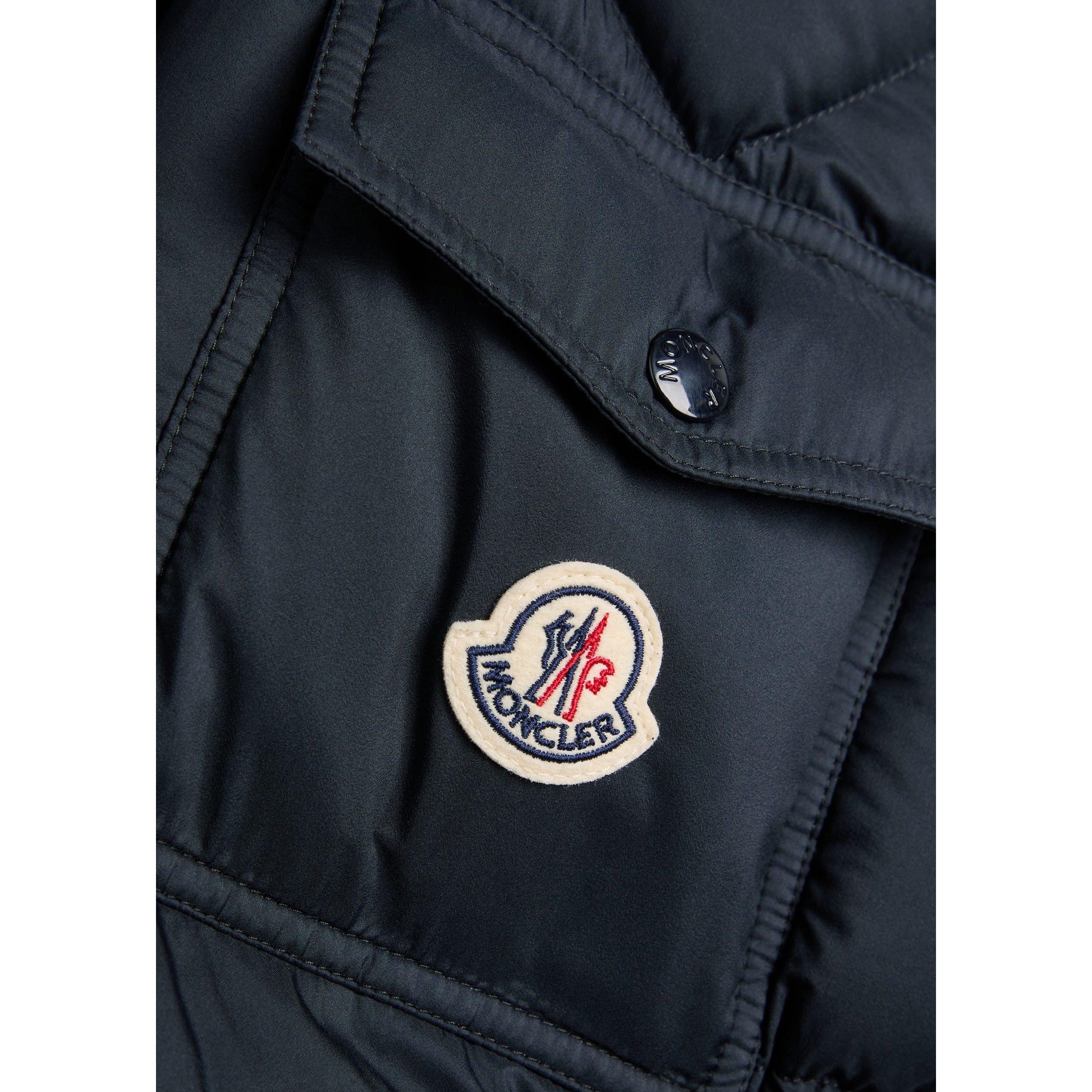 NAVY - Moncler - MON BRETAGNE SHORT PARKA - 4