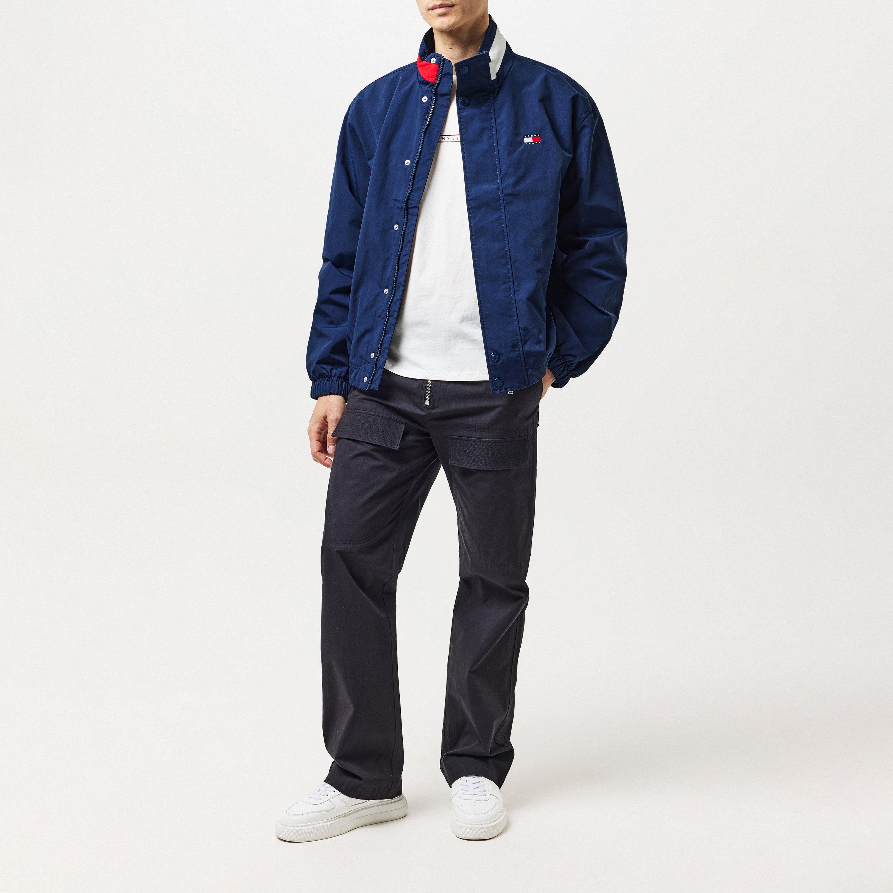 Night Navy - Tommy Jeans - Men's DNA Collar Ribbed Bomber Jacket - 6