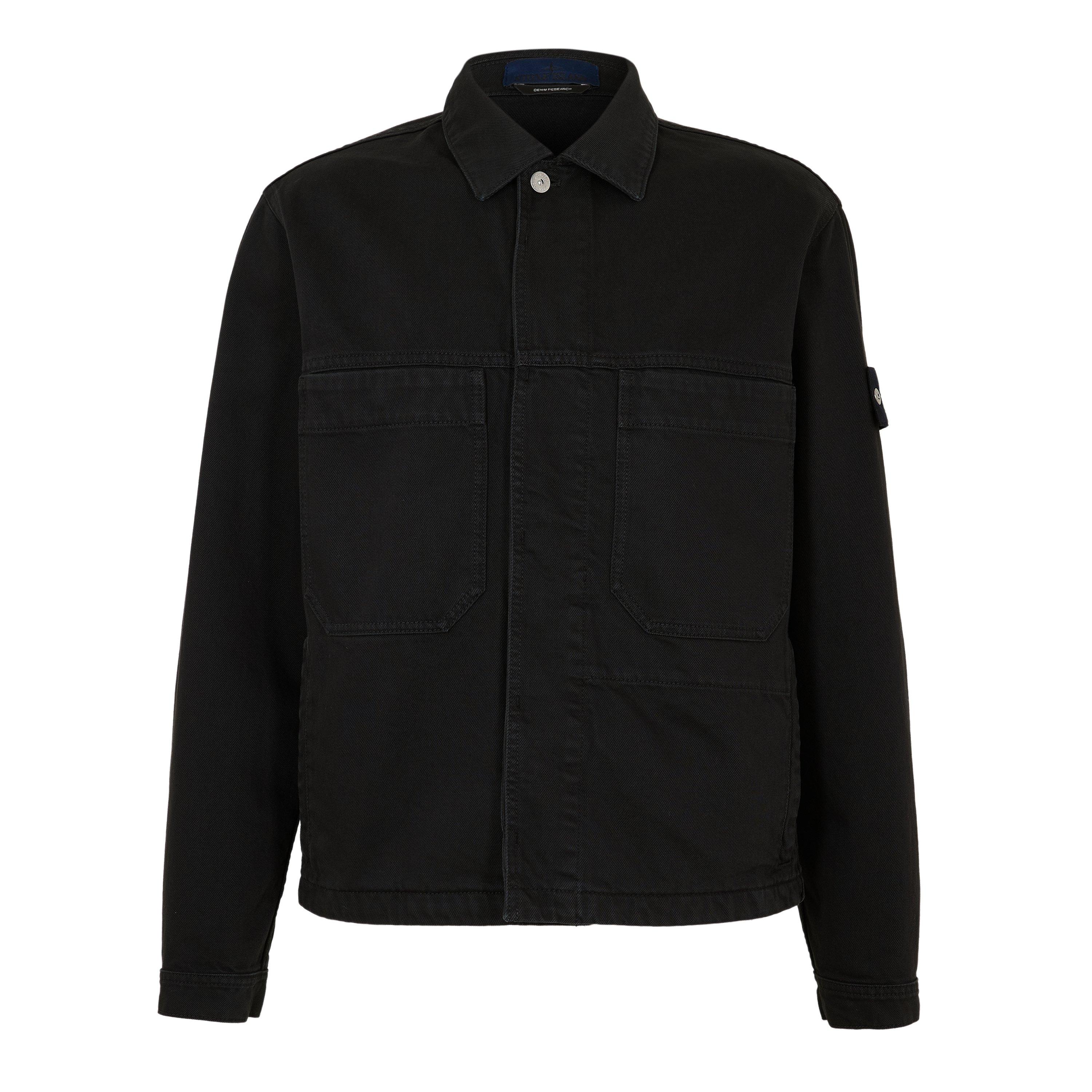 Black V0029 - Stone Island - Stone Biker Jacket Sn61 - 1