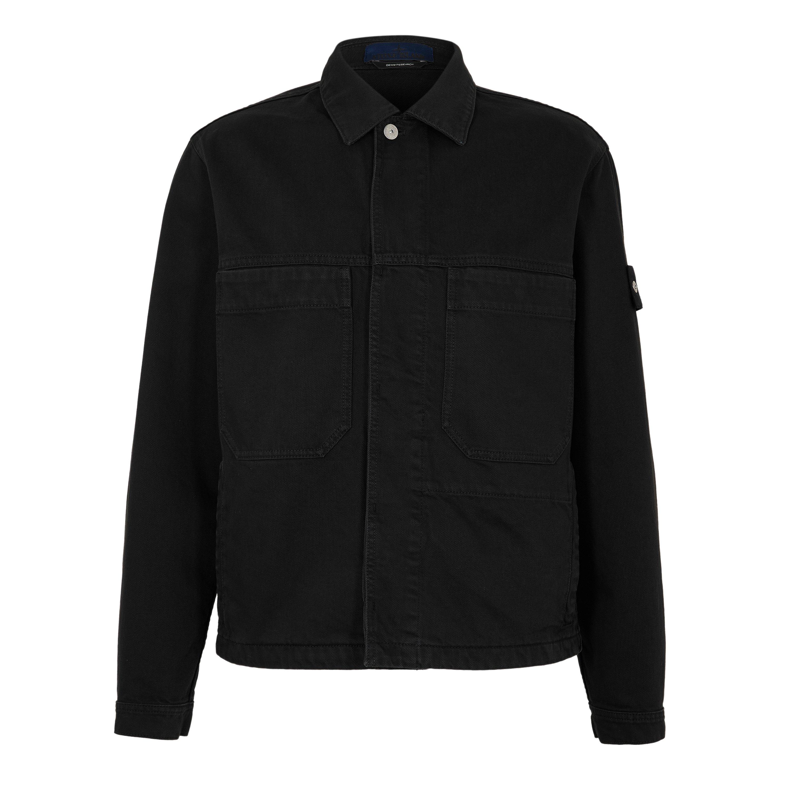 Stone Island Men's Softshell Jacket - Black V0029 - Size 2XL