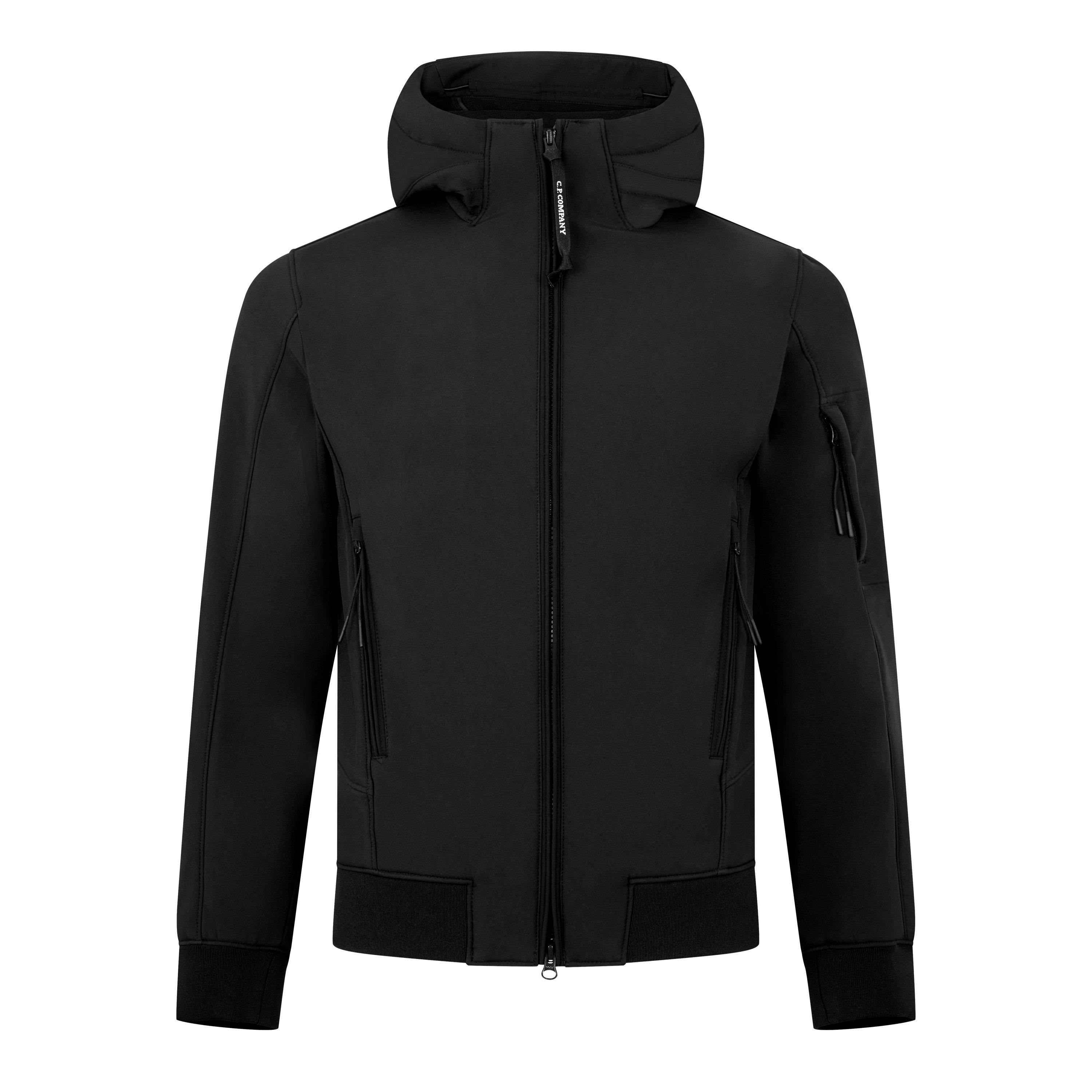CP Company | Men's Shell-R Hooded Full-Zip Softshell Jacket