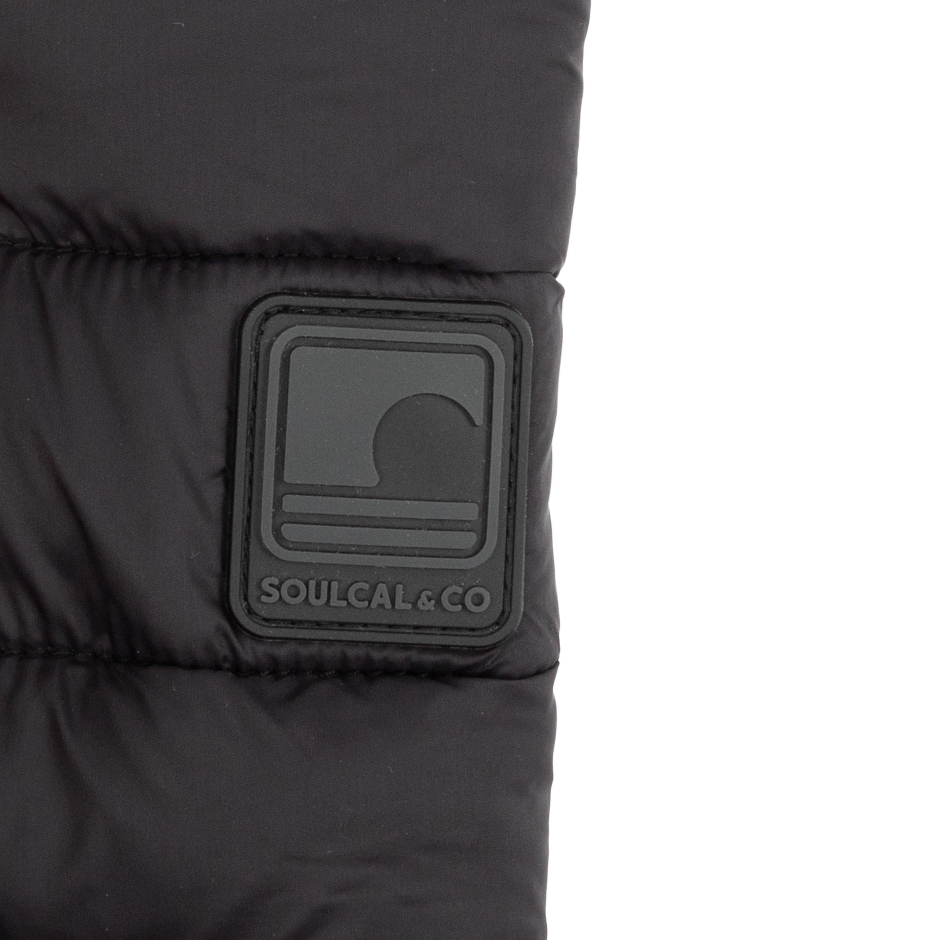 Crna - SoulCal - Micro Bubble Long Sleeve Short Puffer Jacket - 5