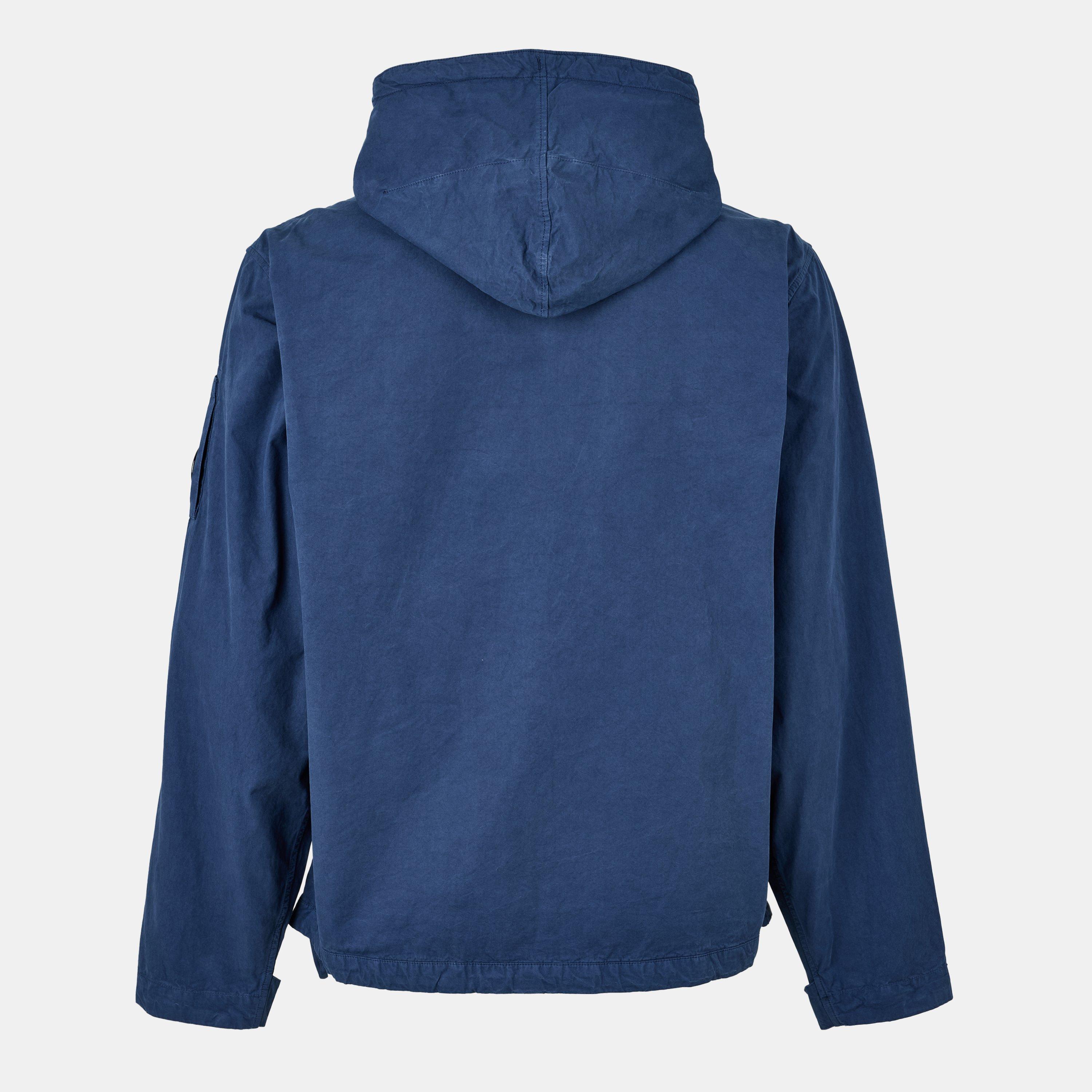 Oceana 893 - CP Company - Men's  Garment Dyed Cotton Hooded Full Zip Long Sleeve Overshirt - 2