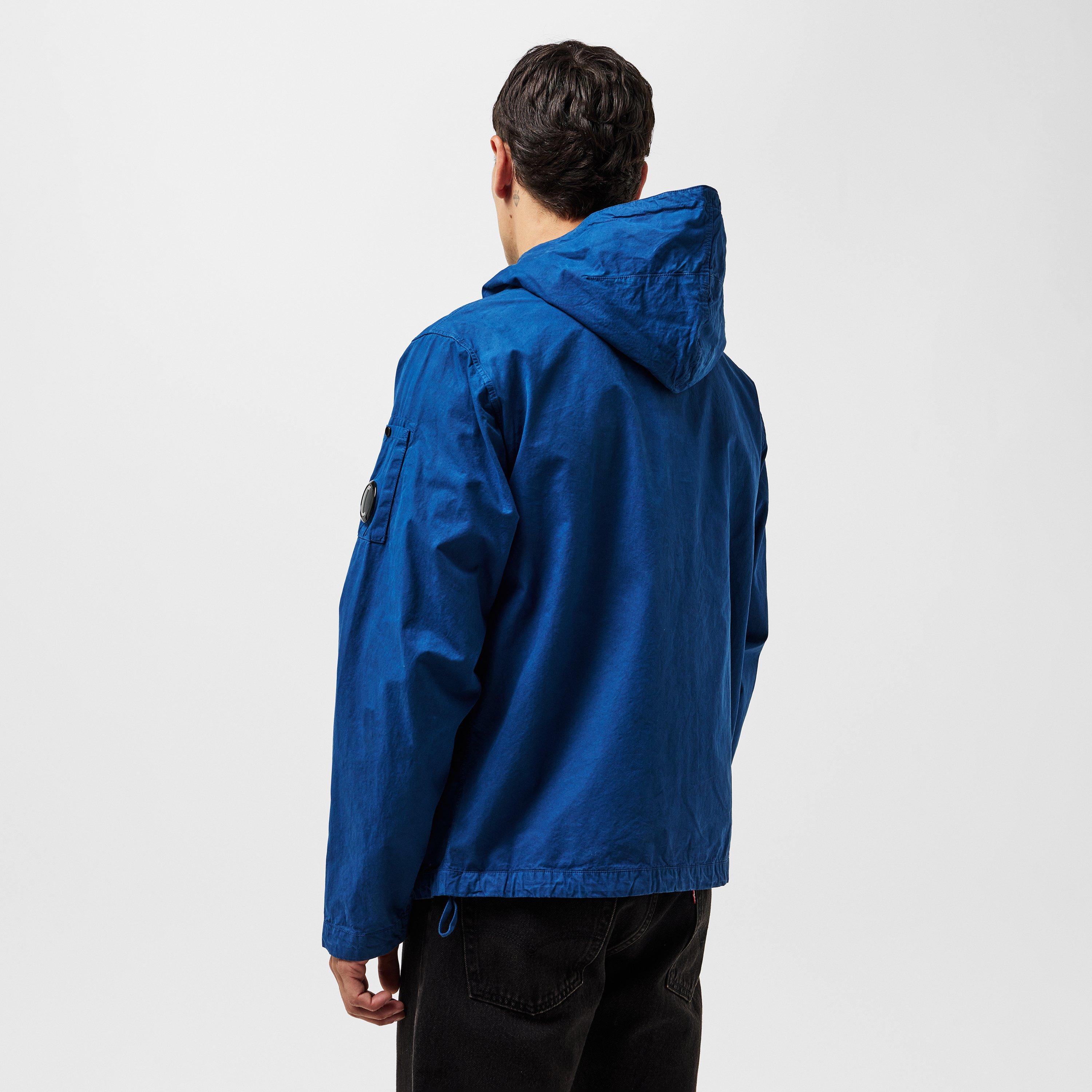 Oceana 893 - CP Company - Men's  Garment Dyed Cotton Hooded Full Zip Long Sleeve Overshirt - 4