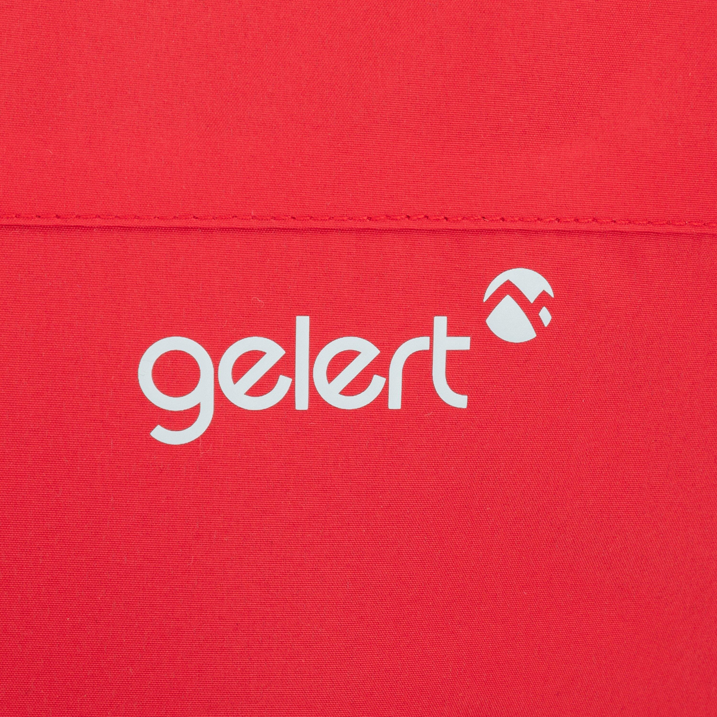 Red - Gelert - Men's  Fleece Lined Windproof Detachable Hood Parka - 4