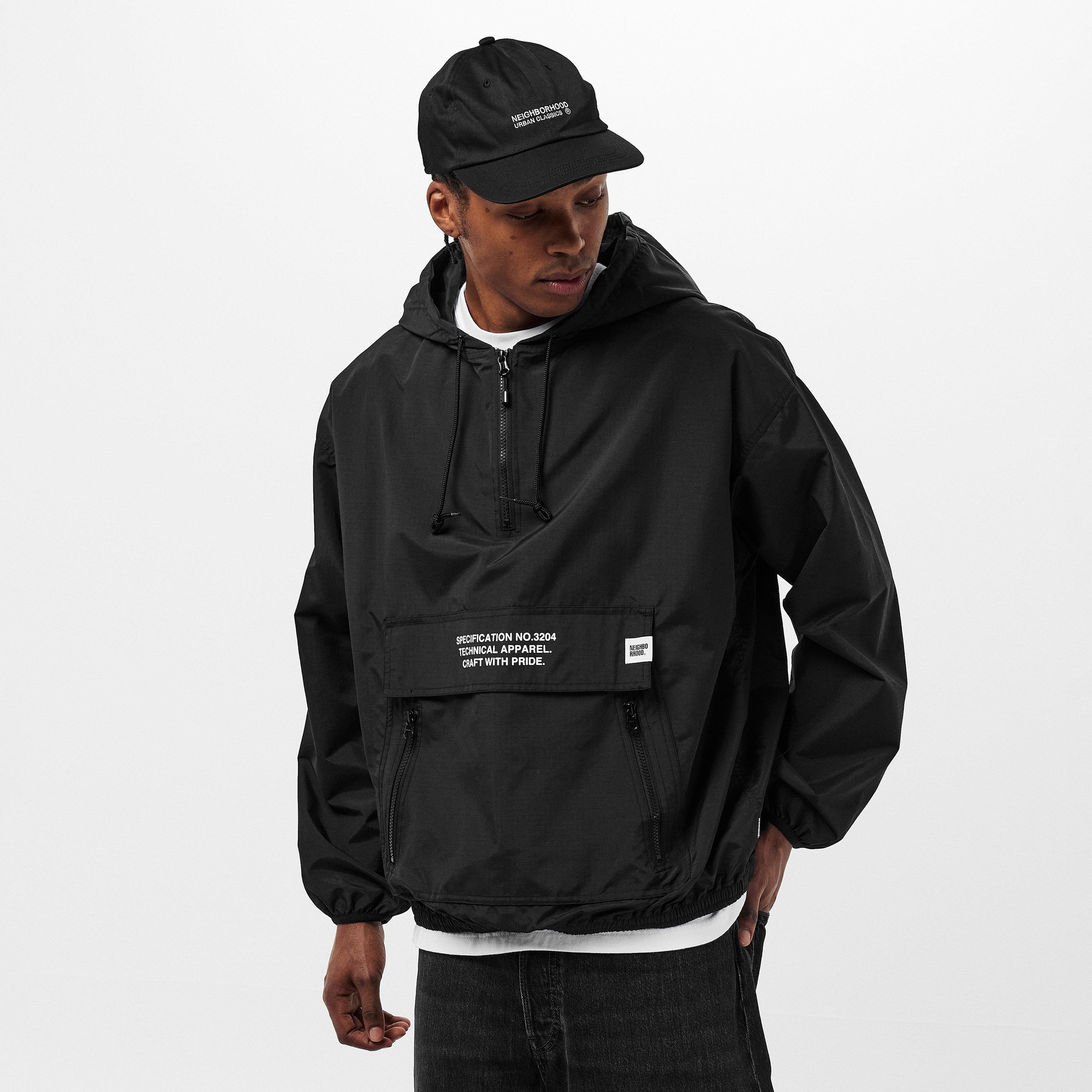Black - Neighborhood - Men's NBRHD Anorak Softshell Jacket - 3