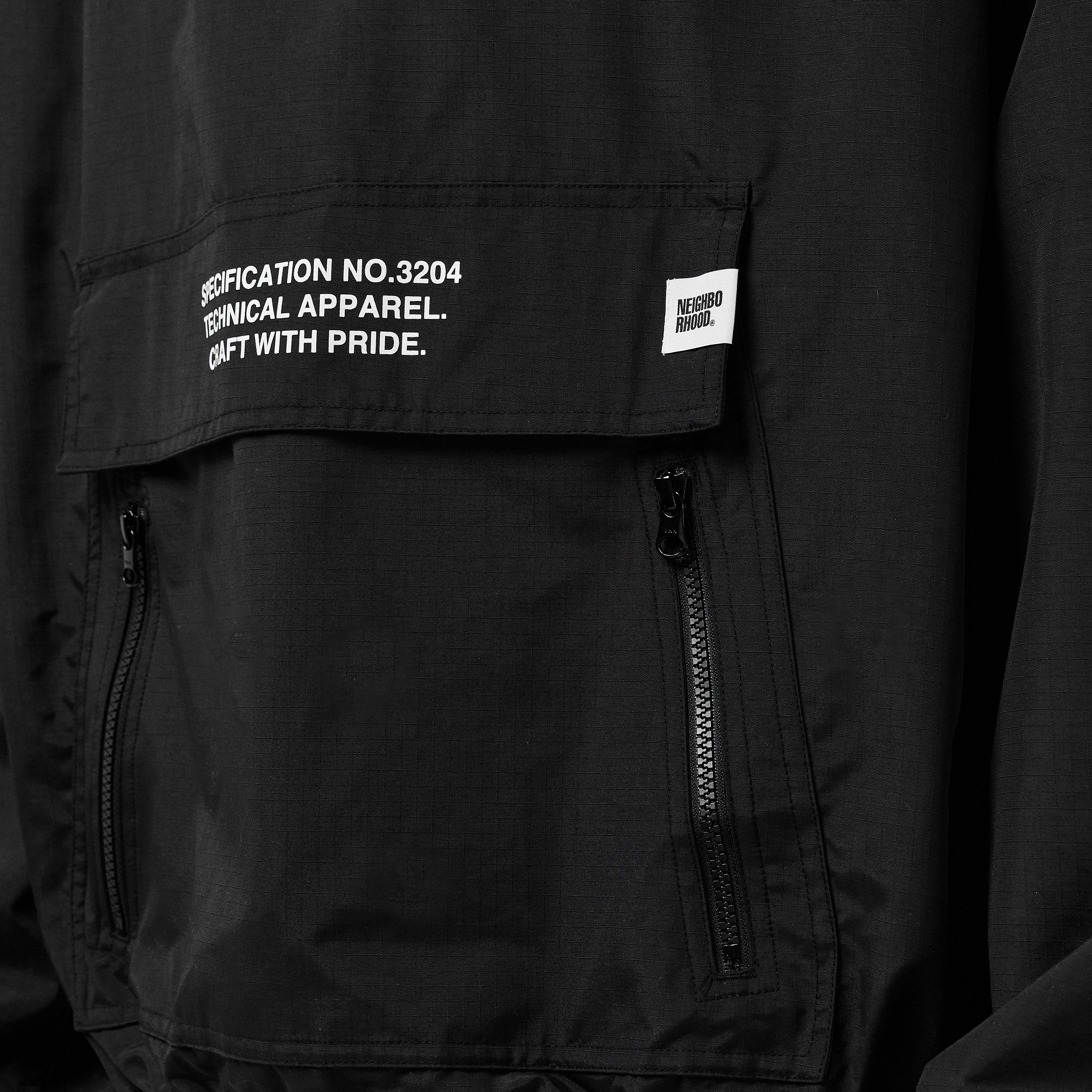 Black - Neighborhood - Men's NBRHD Anorak Softshell Jacket - 5