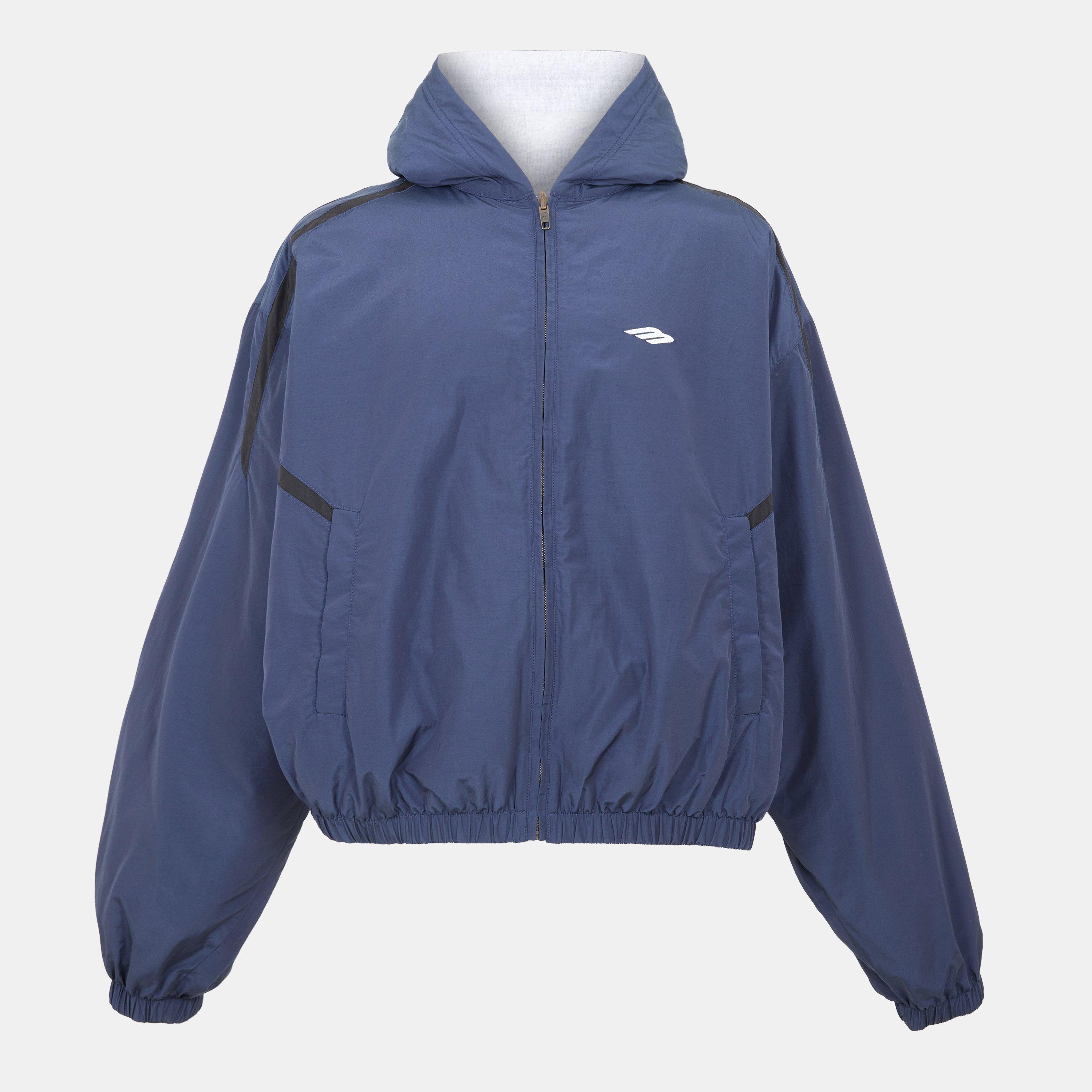 Marine Blue - Balenciaga - Men's Bal Tech Reverse Weather Resistant Softshell Jacket - 1