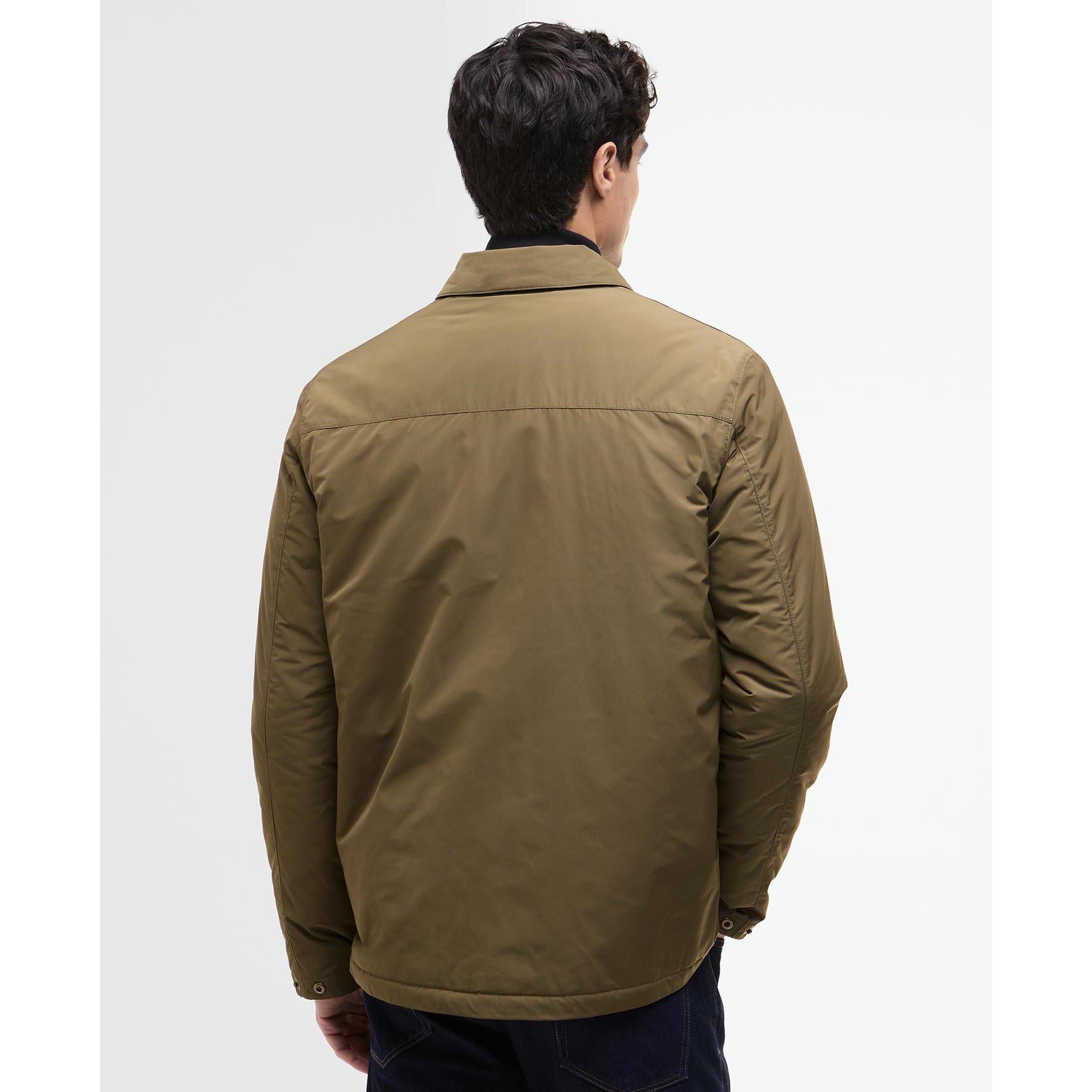 Light Sage - Barbour International - Mens Ariel Overshirt - 3