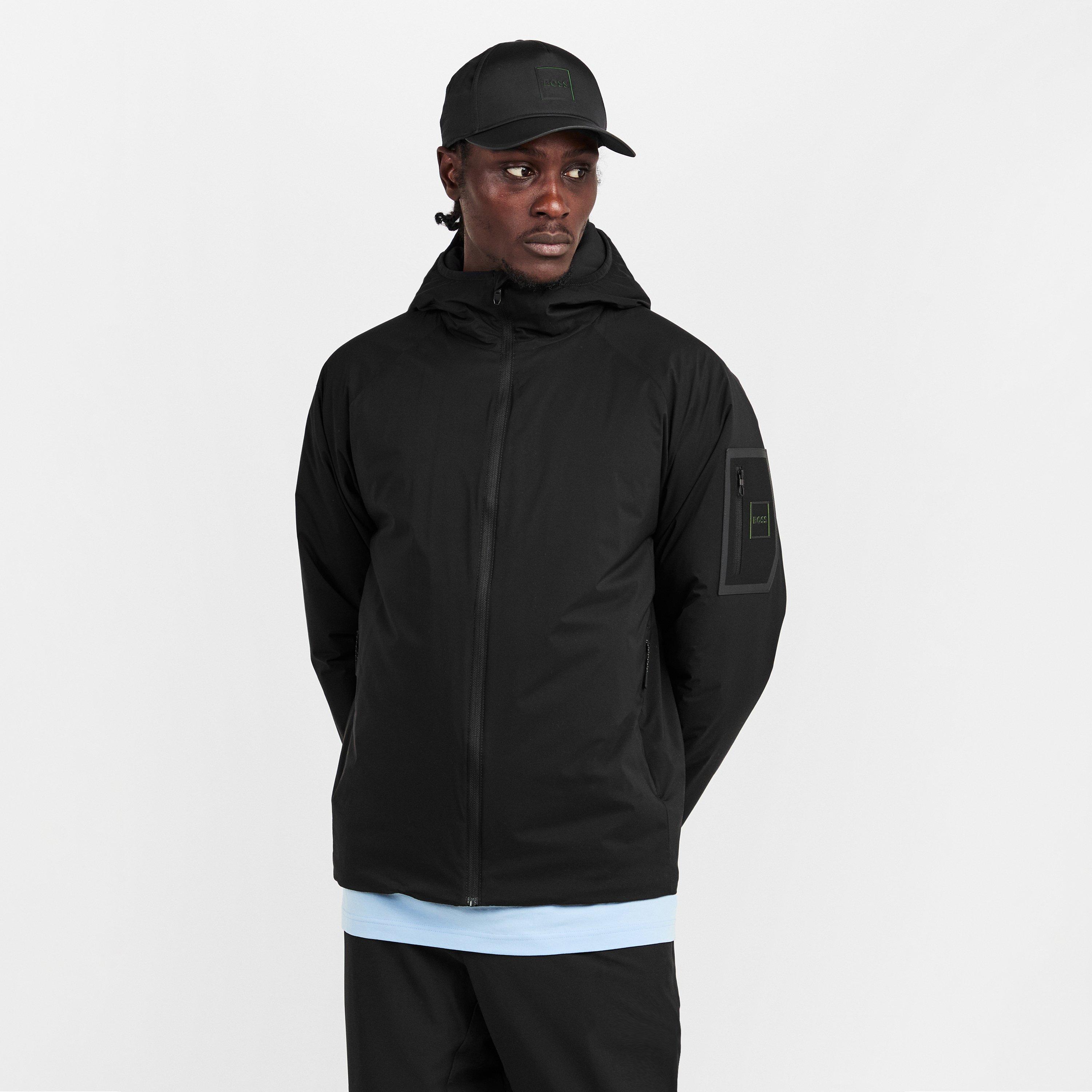 Black 001 - Boss - Ow Lite-X Jt Hd 10267912 01 Softshell Jacket Mens - 3