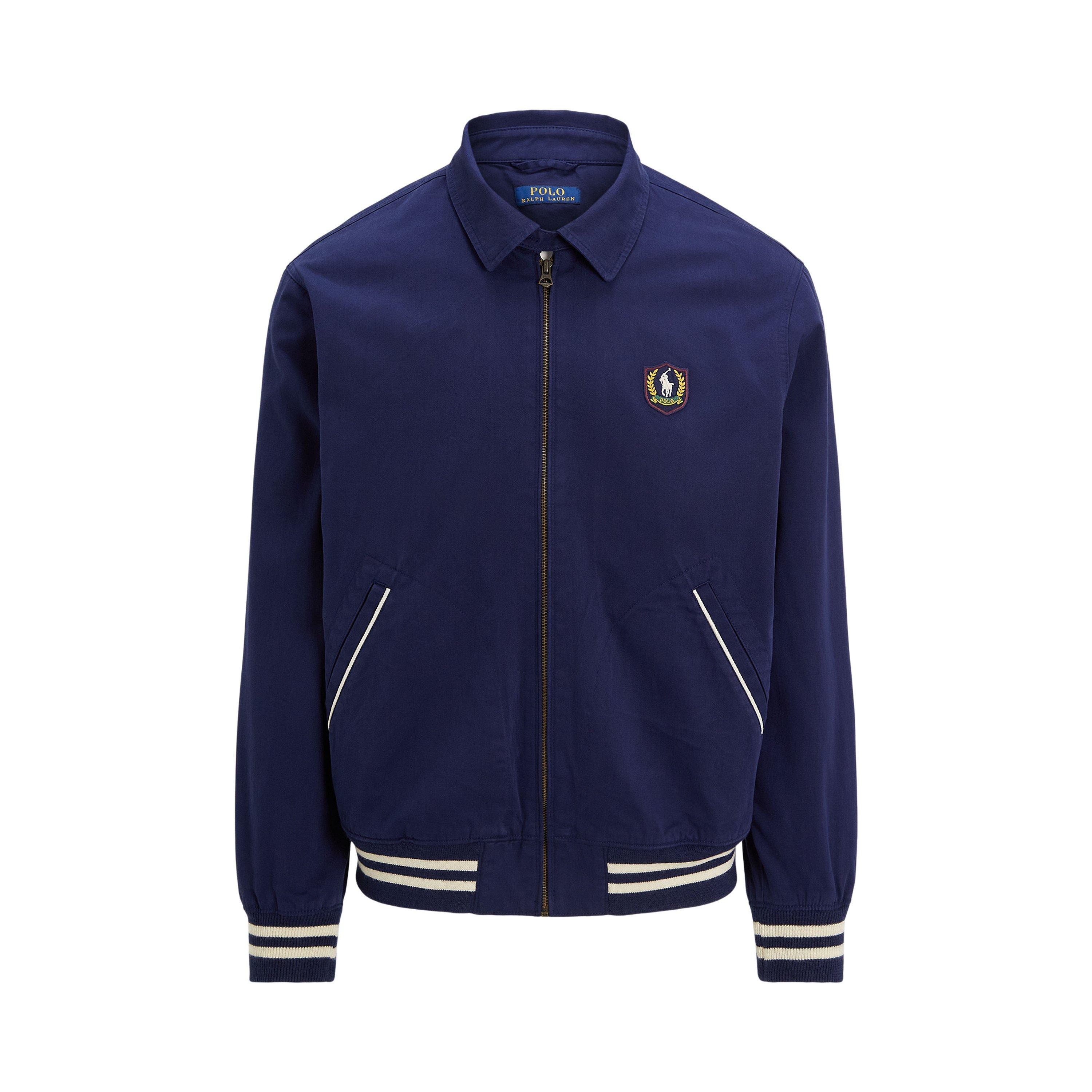 Polo Ralph Lauren Men's Badge Bomber Jacket - Newport Navy - XL