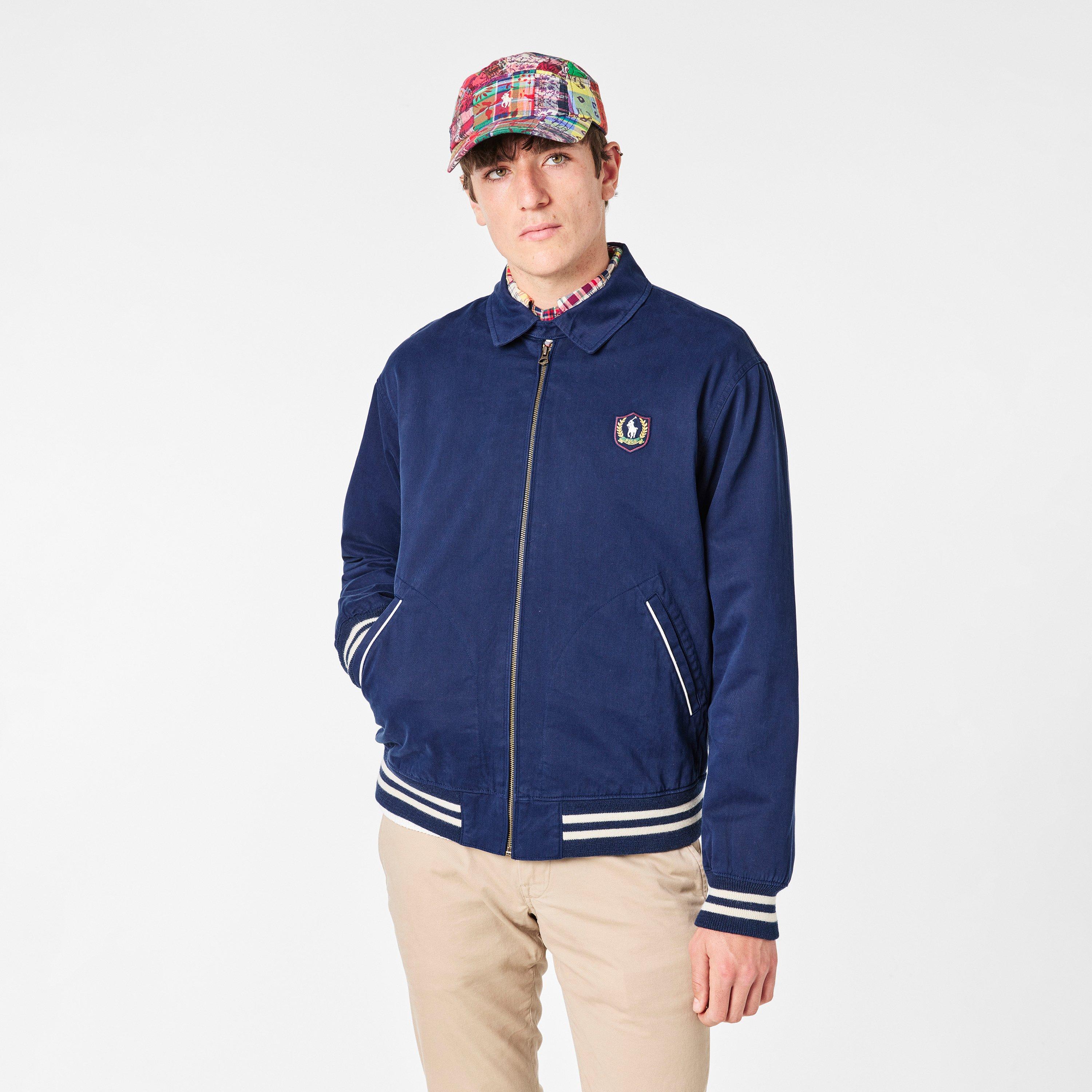 Newport Navy - Polo Ralph Lauren - Men's Badge Bomber Jacket - 3