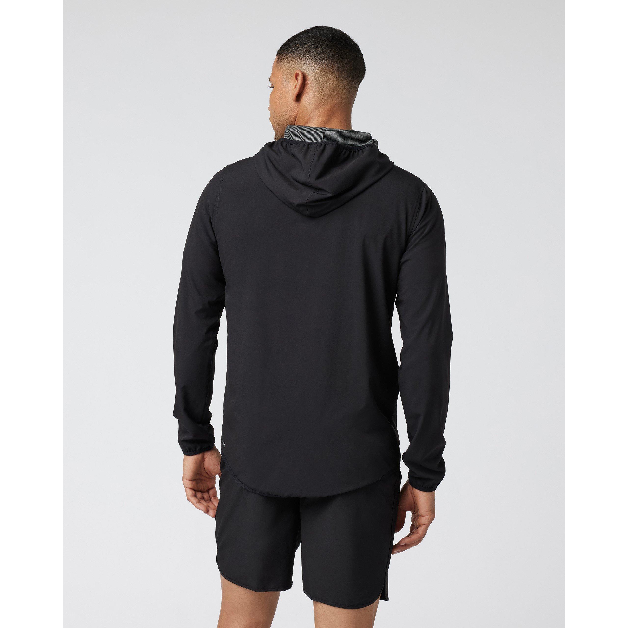 Black - Vuori - Men's Shell Performance Training Jacket - 3