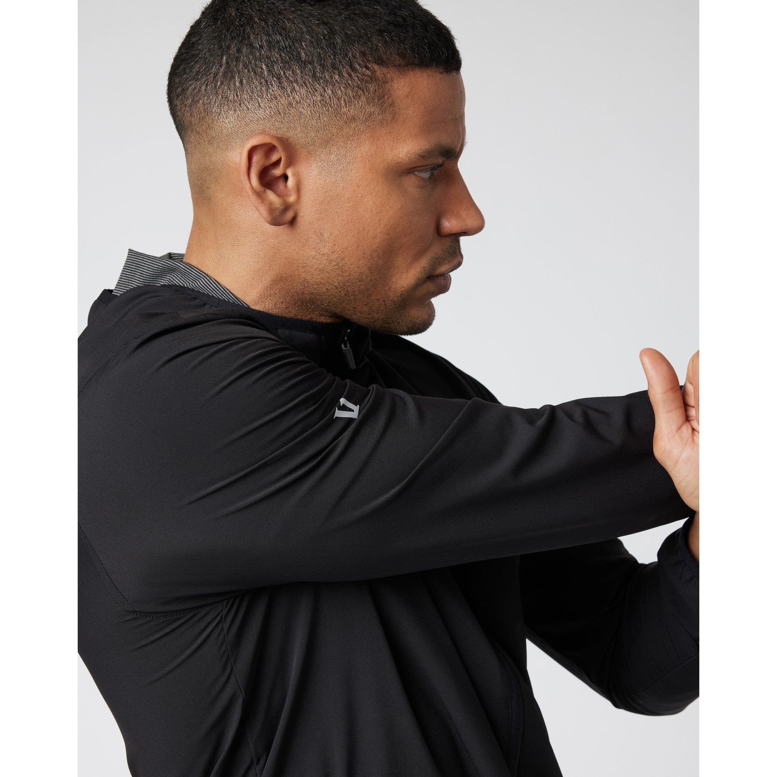 Black - Vuori - Men's Shell Performance Training Jacket - 5