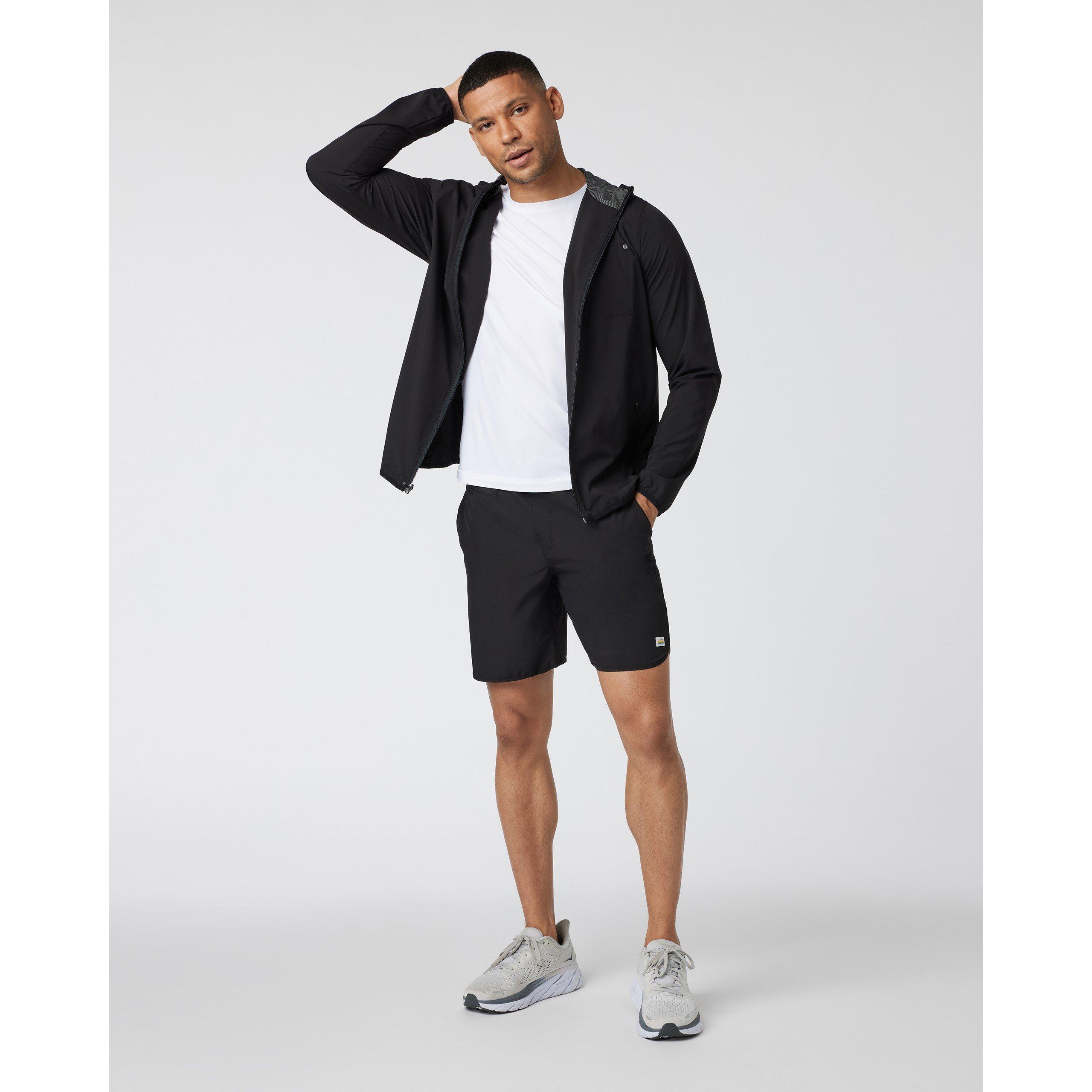 Black - Vuori - Men's Shell Performance Training Jacket - 6