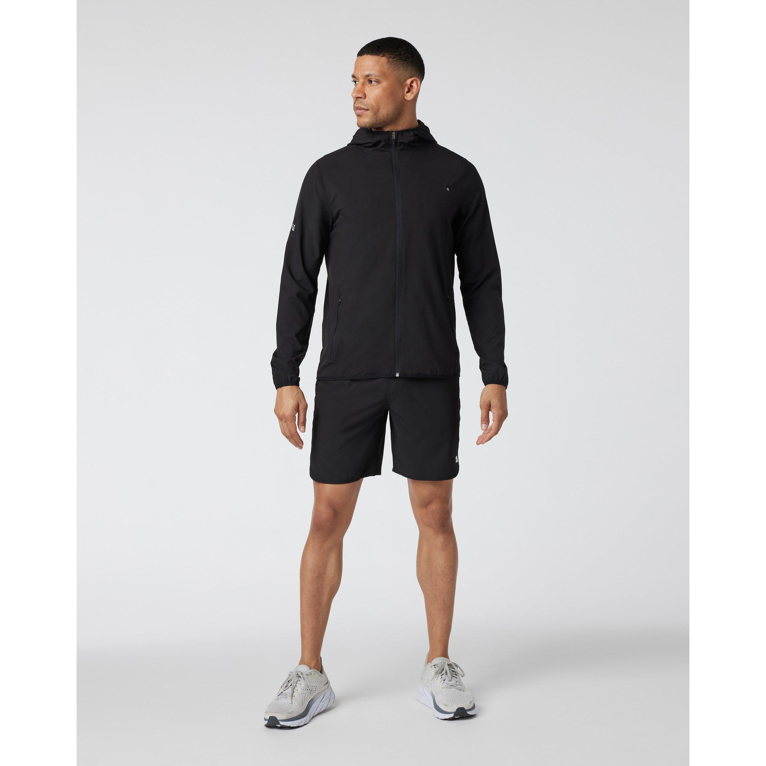 Black - Vuori - Men's Shell Performance Training Jacket - 7
