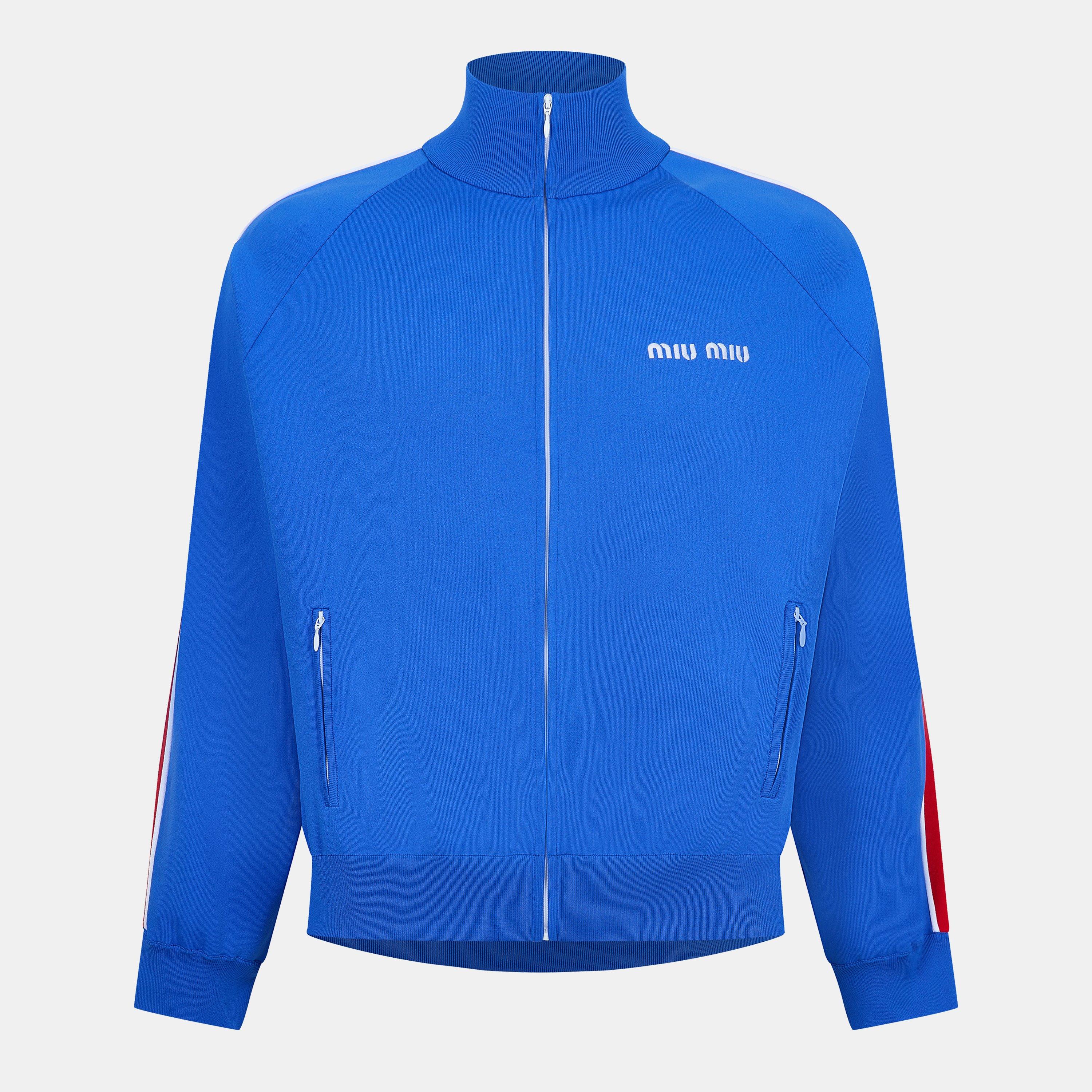 Bluette Rosso - Miu Miu - Mens Technical Track Jacket - 1