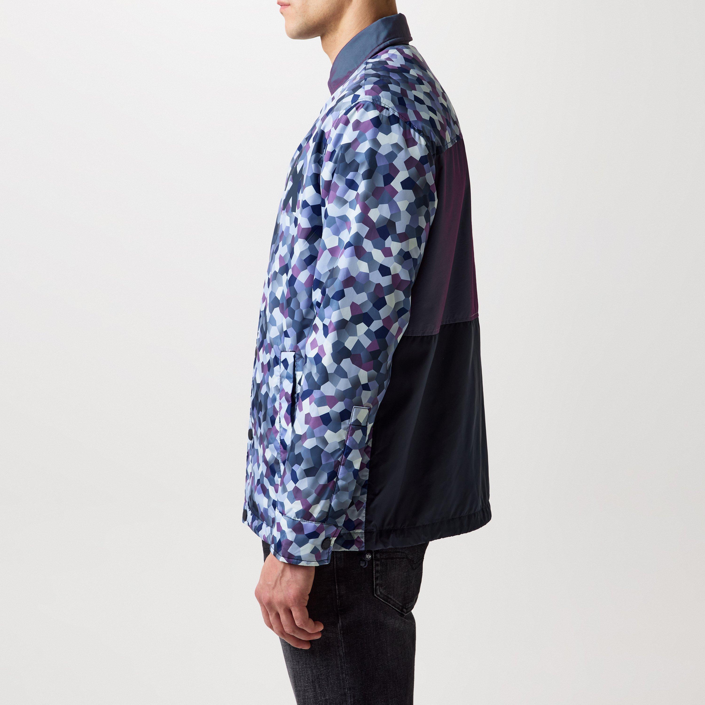 Purple Cosmo - Armani Exchange - Men's Bomber Jacket - 2