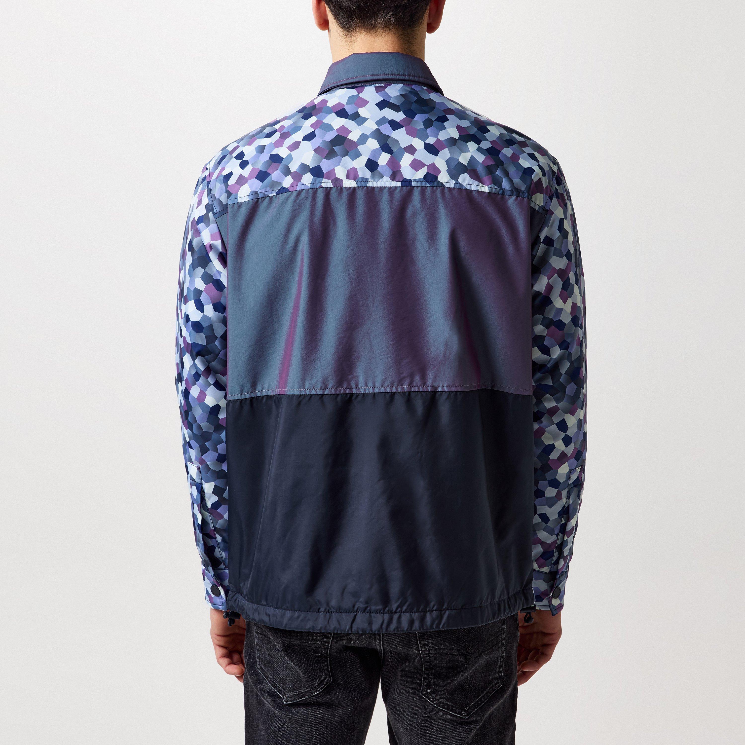 Purple Cosmo - Armani Exchange - Men's Bomber Jacket - 3