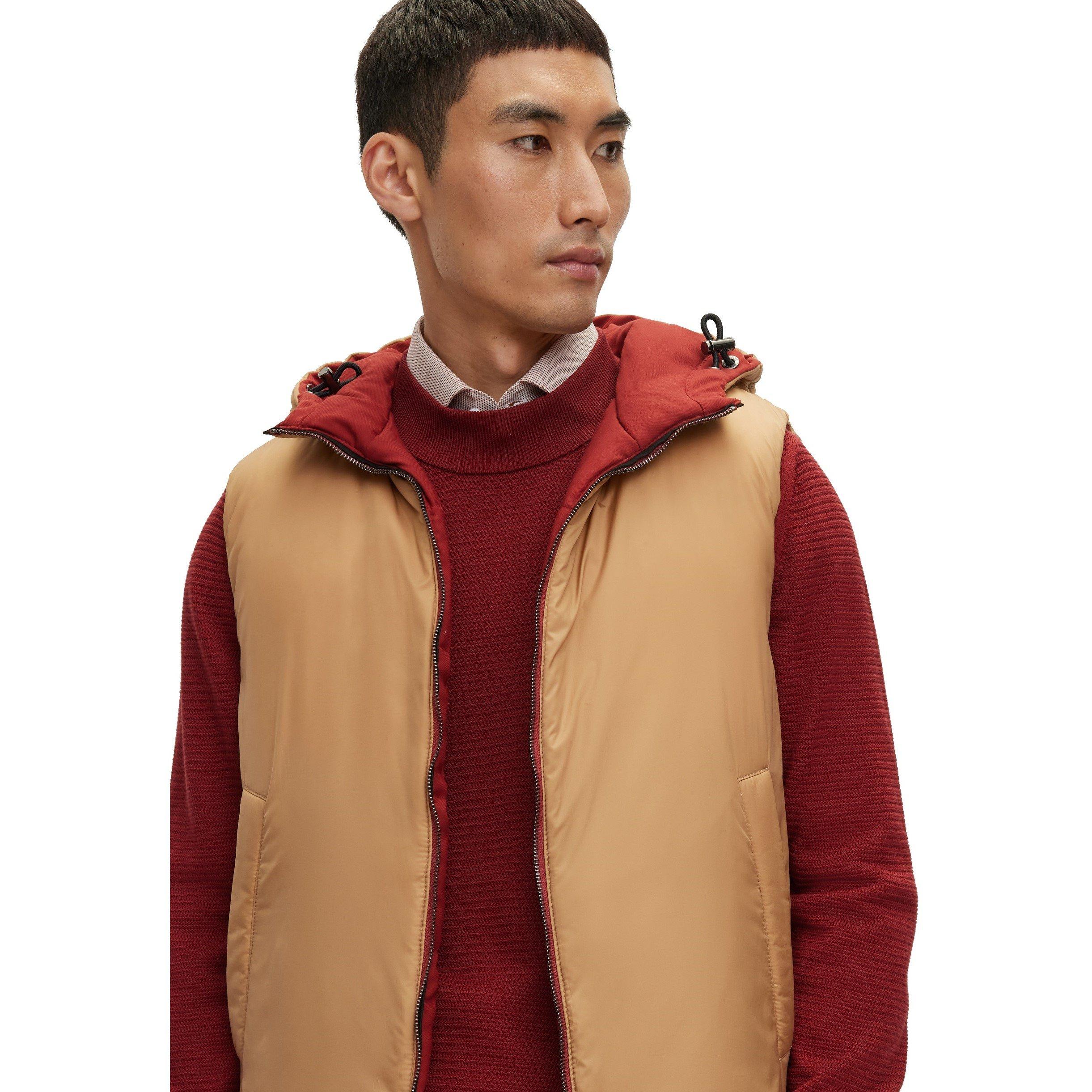 Red - Boss - Men's Ciro Weather Resistant Softshell Jacket - 4