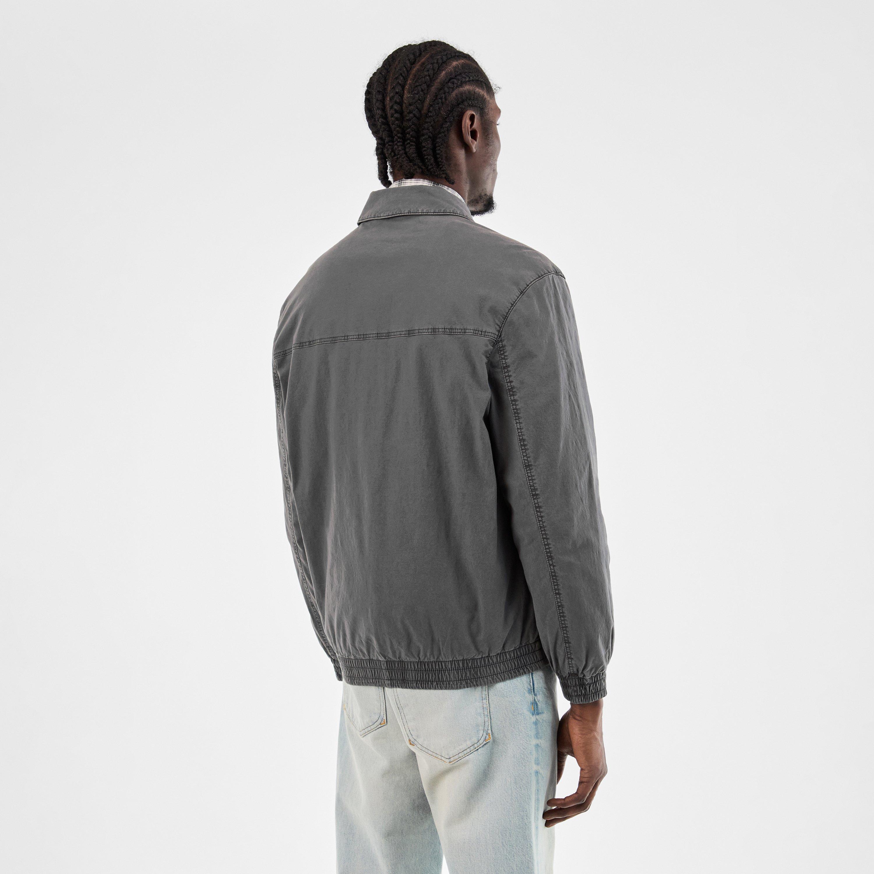 Dark Grey - Hugo - Men's Weather-Resistant Streamlined Fit Softshell Jacket - 4