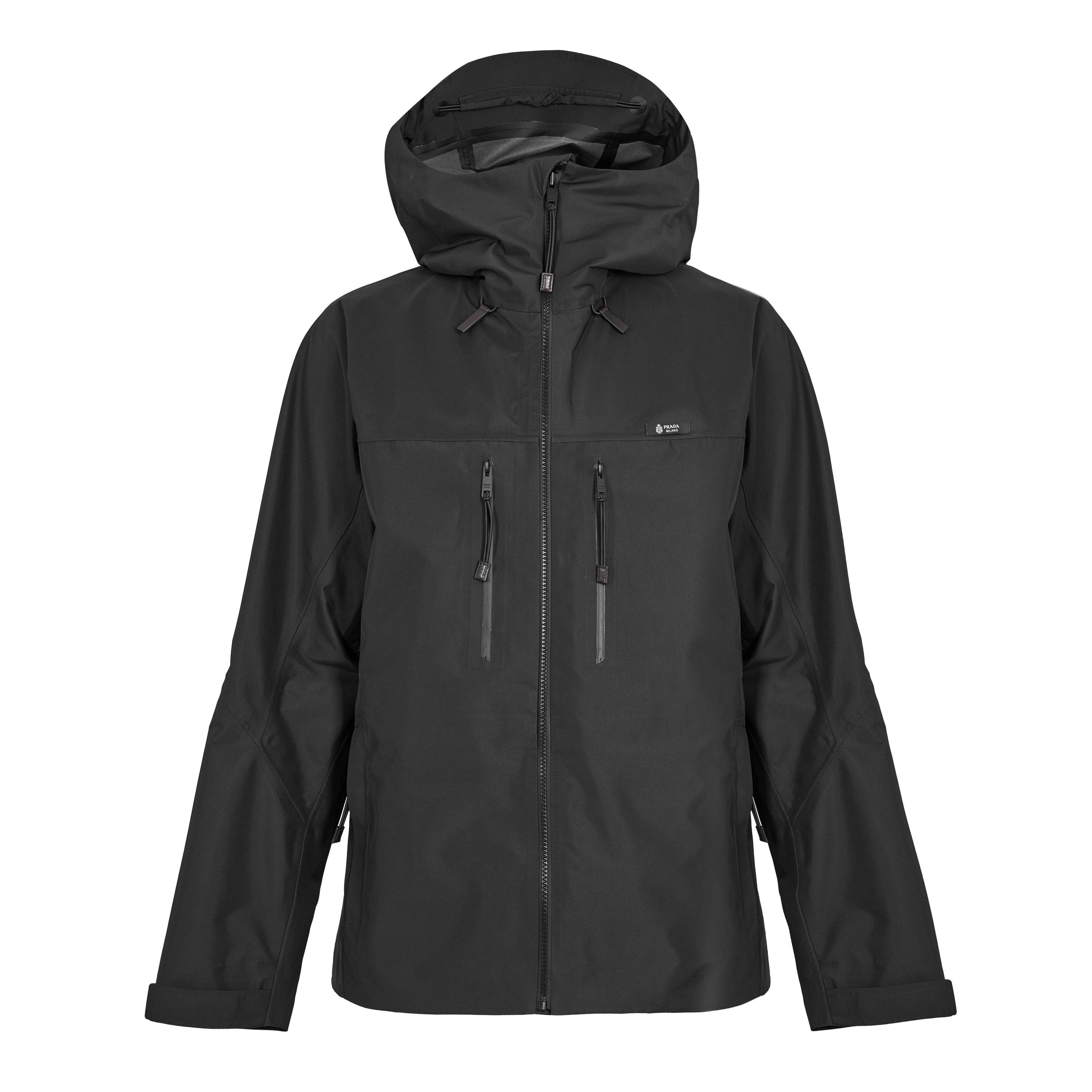 Prada Men's Ski Jacket Tech Softshell Jacket - Black - M