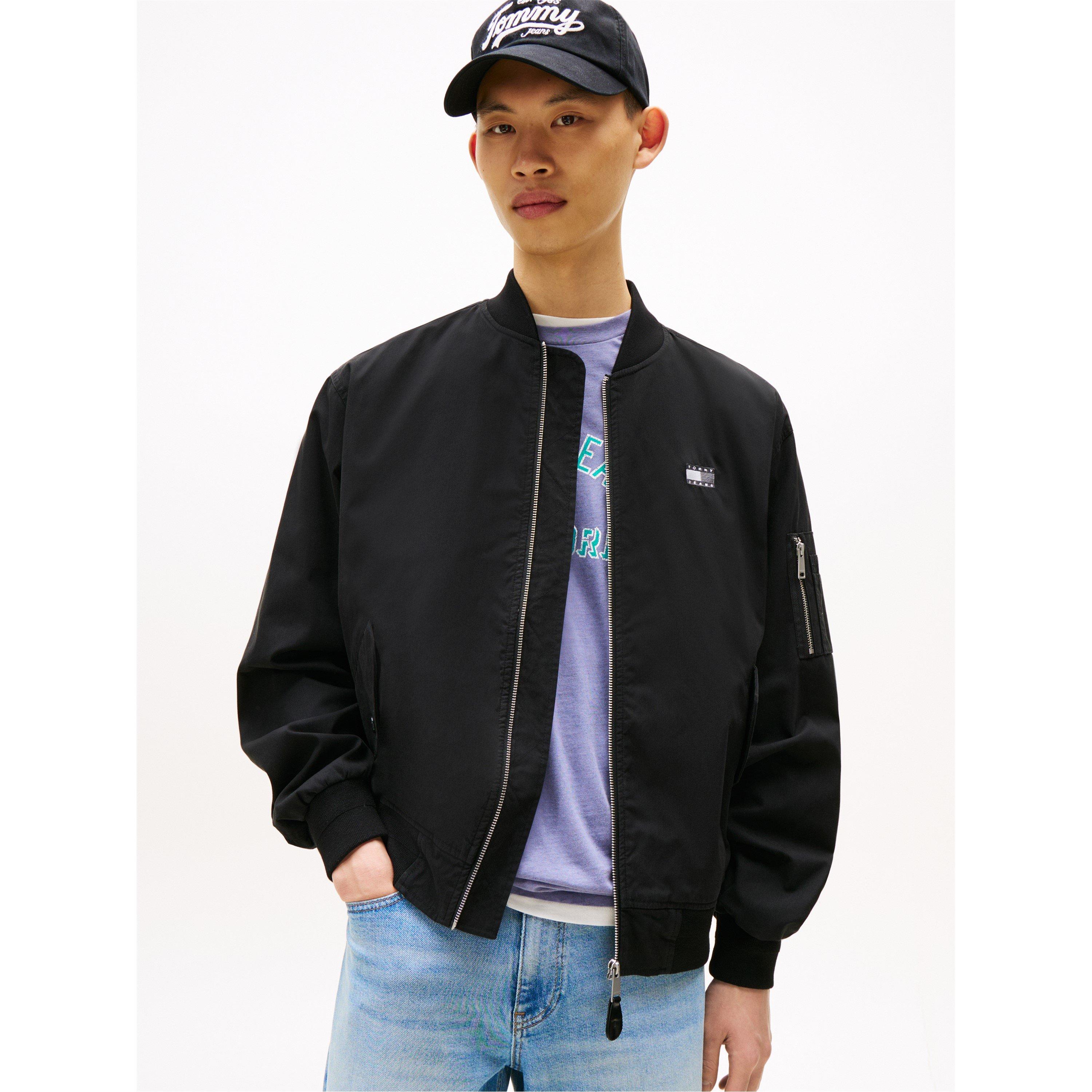 Black - Tommy Jeans - Men's TJ Bomber Jacket - 2
